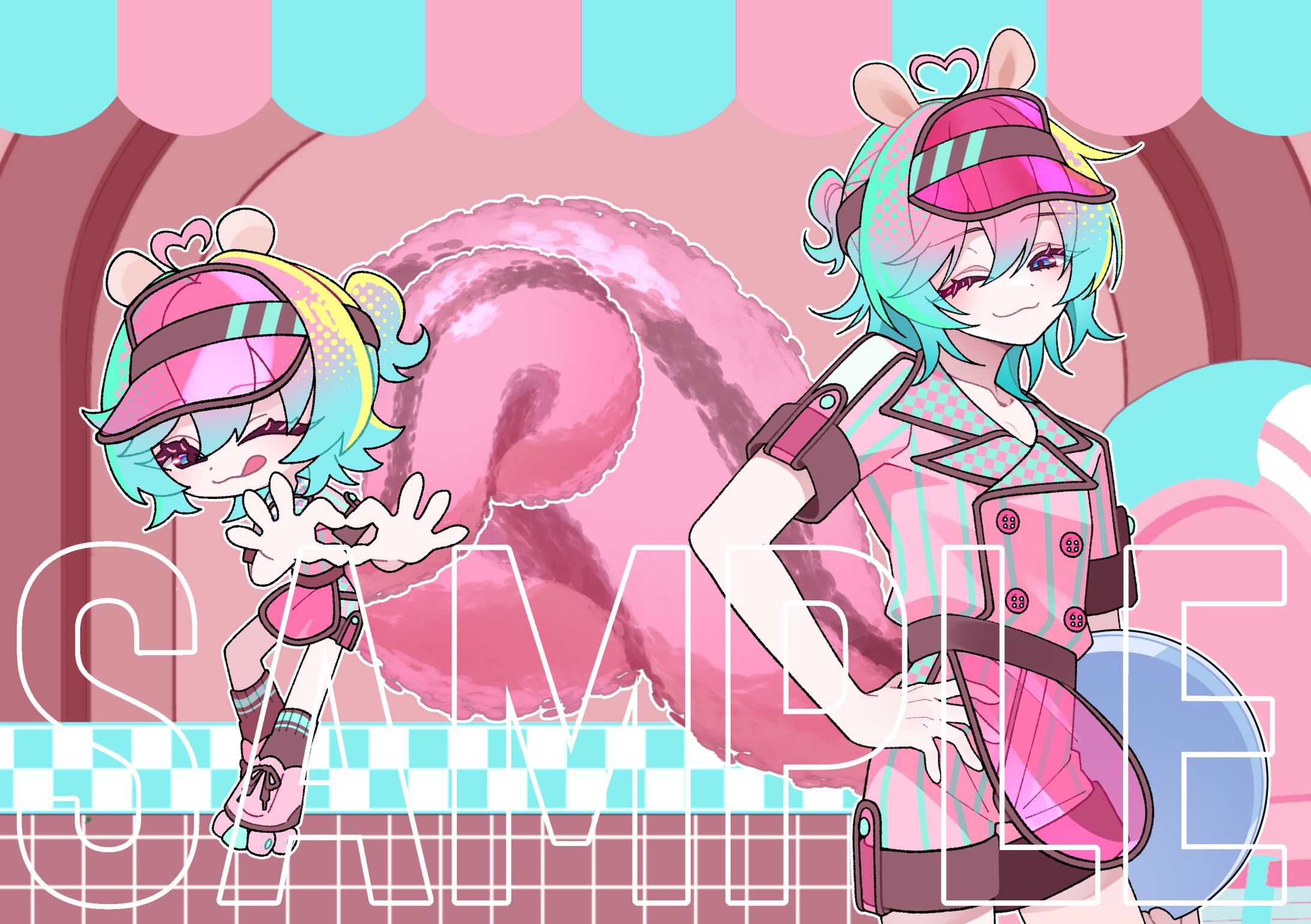 Diner　 等身＆デフォルメ④-1