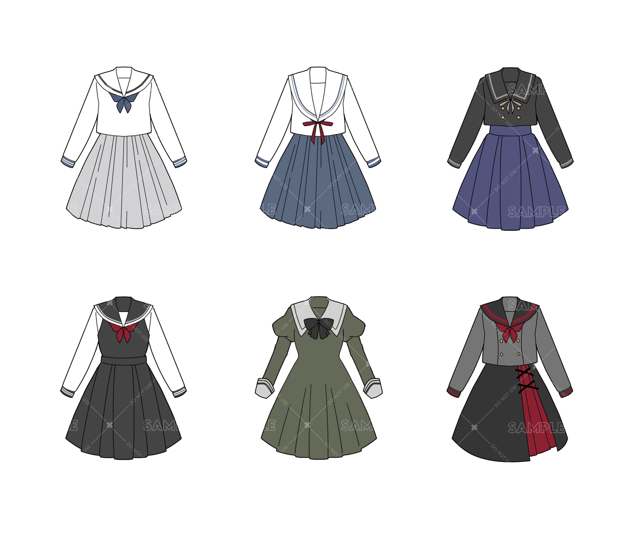 セーラー服デザイン-1