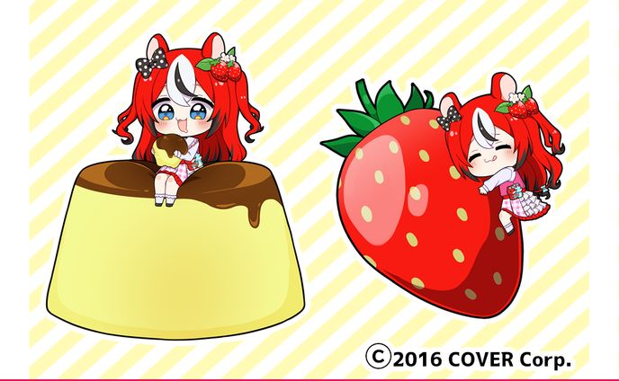 ホロライブ　ハコス・ベールズ 誕生日記念イラスト