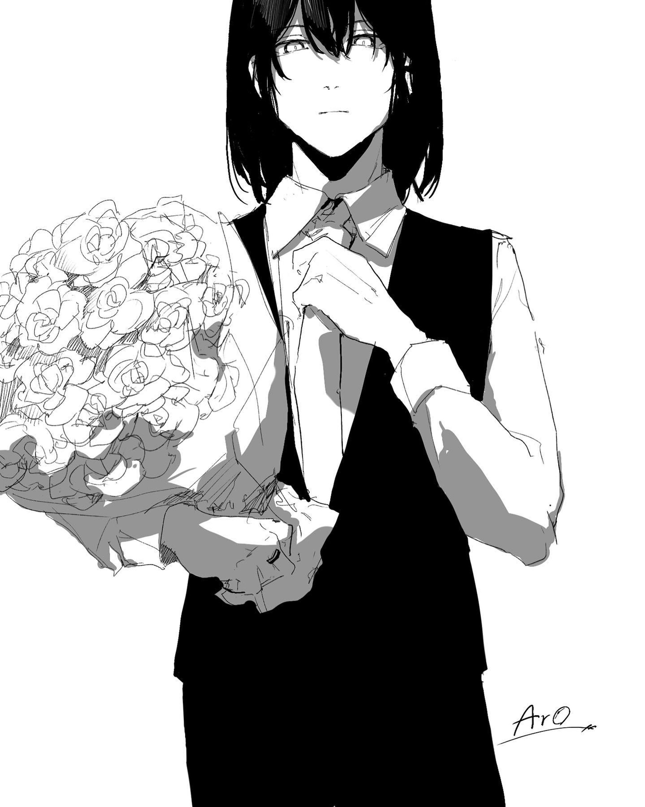 🌹
#illustration#illustragram #drawing #originalcharacter #oc ＃イラスト-1