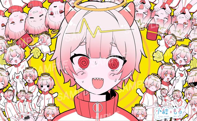 【海凪様】「テレパシ」サムネイル用イラスト