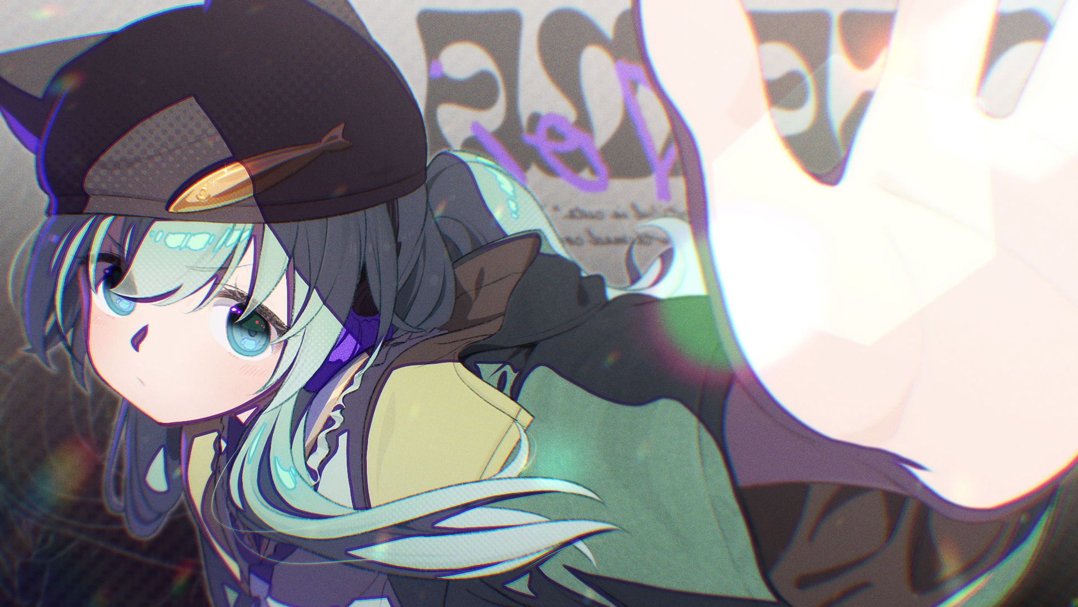 【VTuber】緒玉あおい様、一枚絵-1