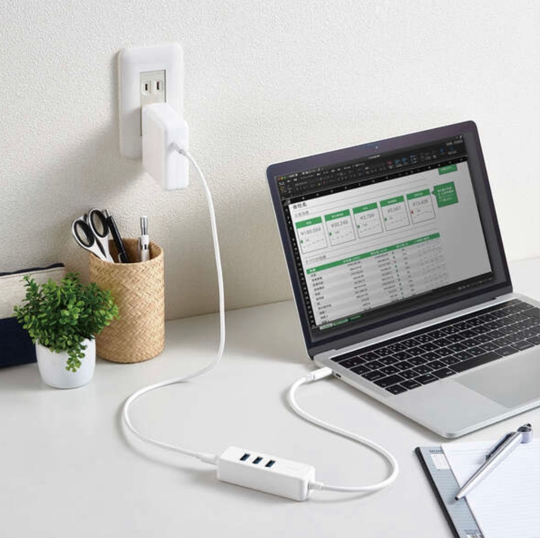 USB hub | 3ports + Power-Delivery -1