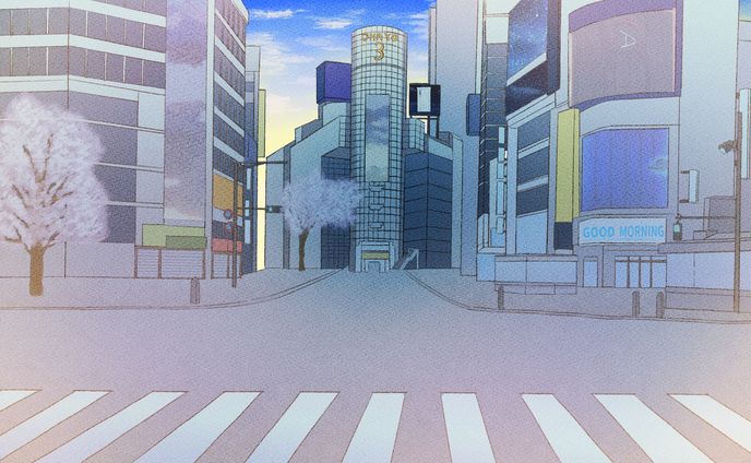 朝の渋谷を歩きたい