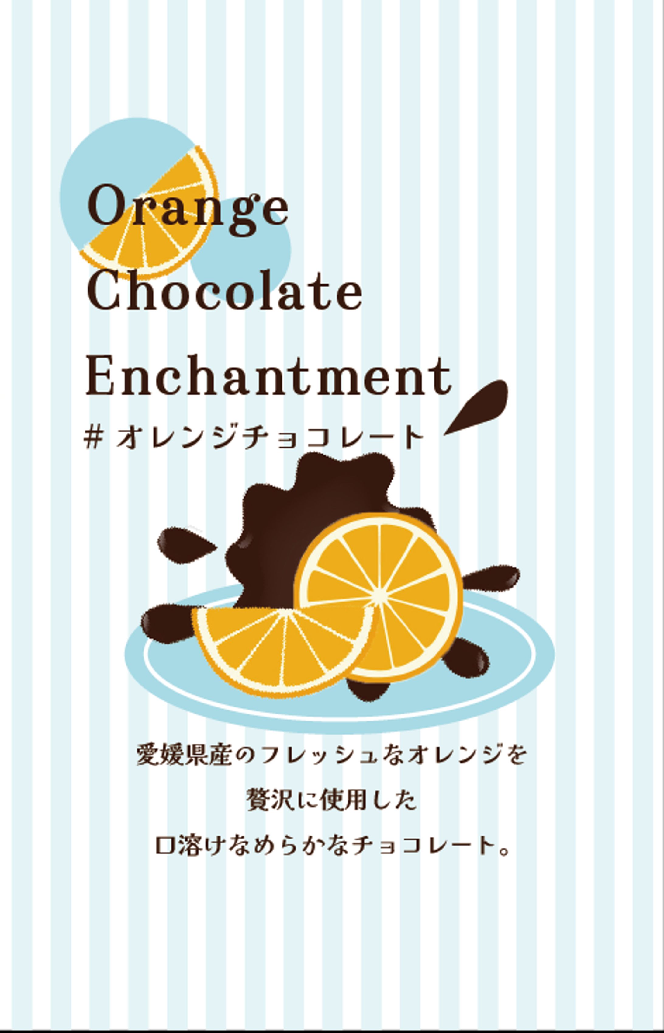 オレンジチョコレートパッケージデザイン-1