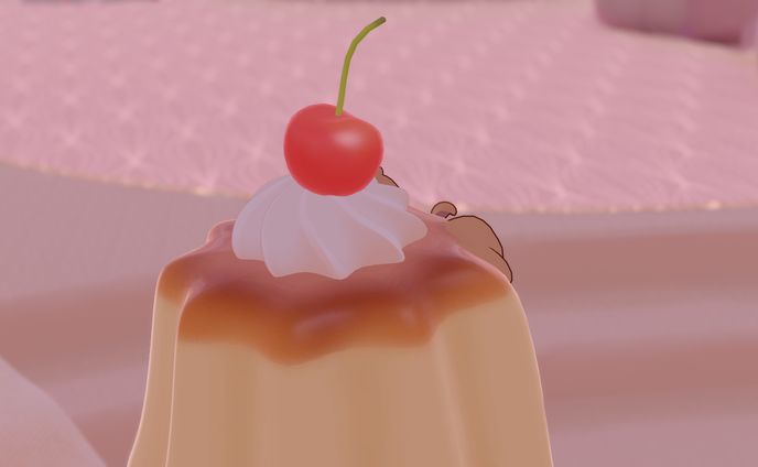 プリン着ぐるみ