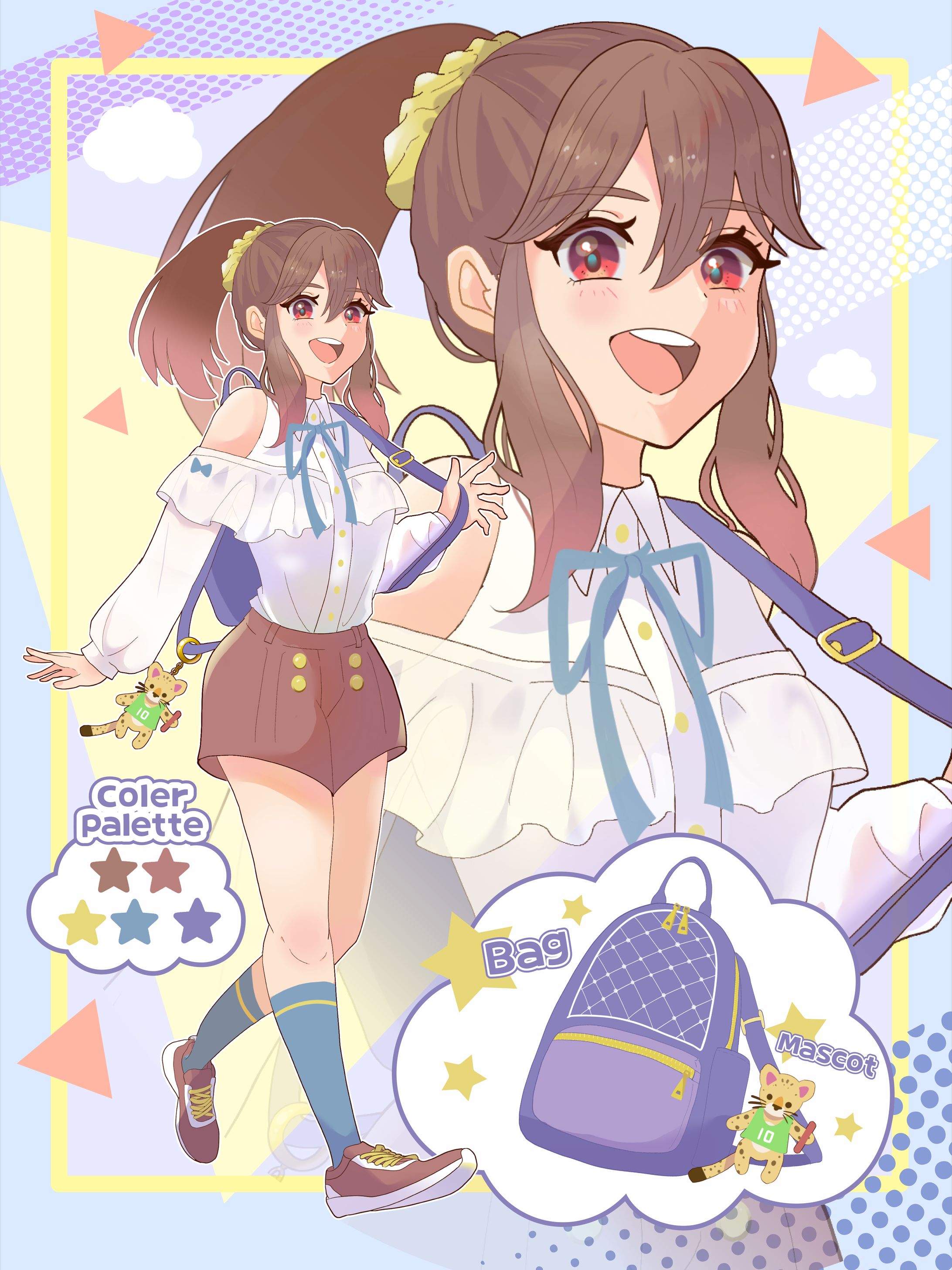 【skeb】オリジナルキャラクター【character design】-1