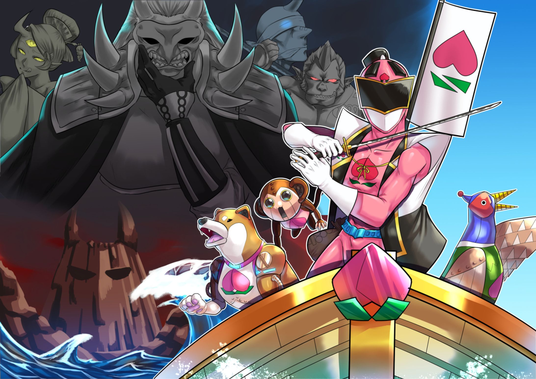 御伽戦士モモタロウ-1