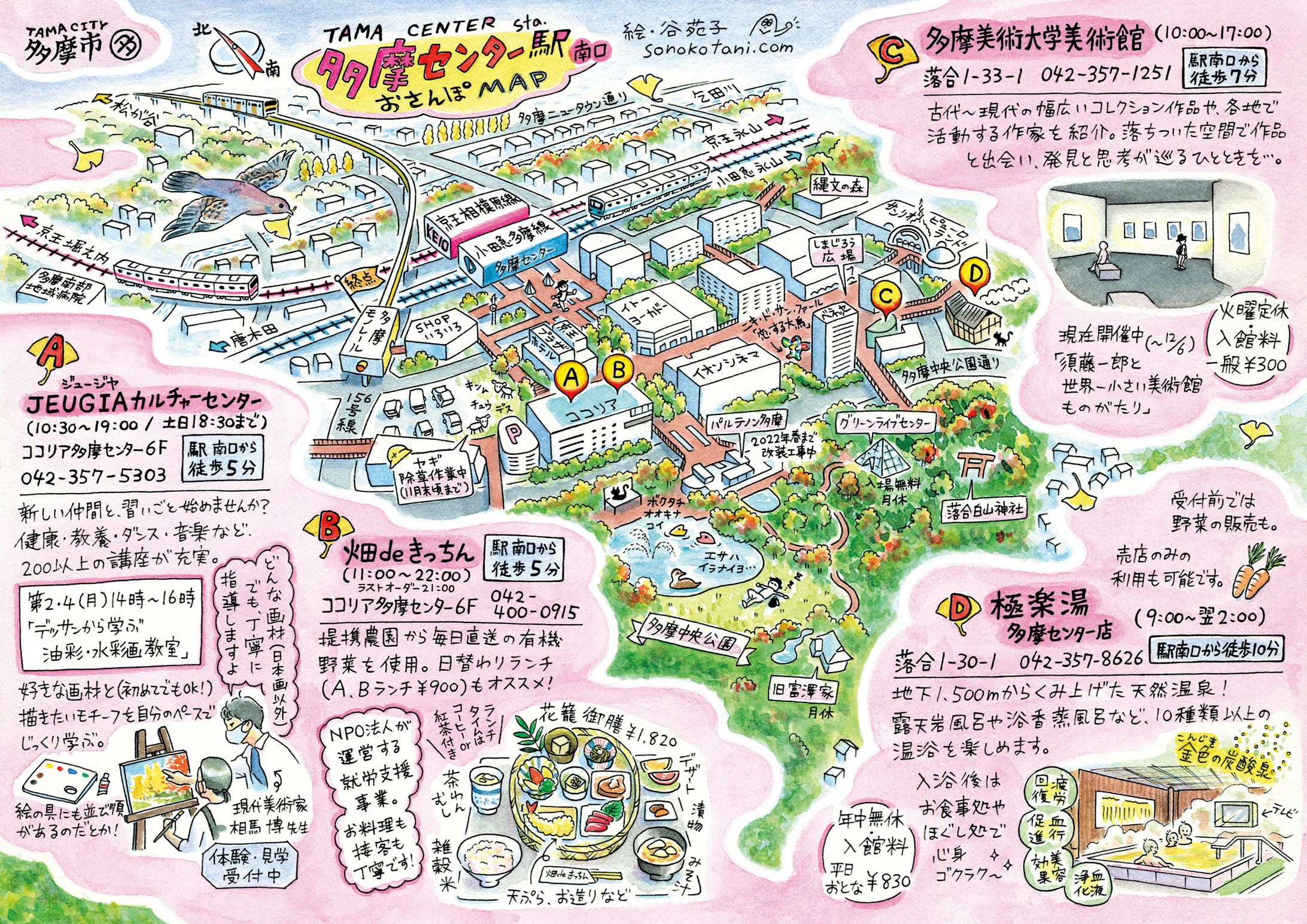 たまテレNAVI連載『おさんぽマップ』-1