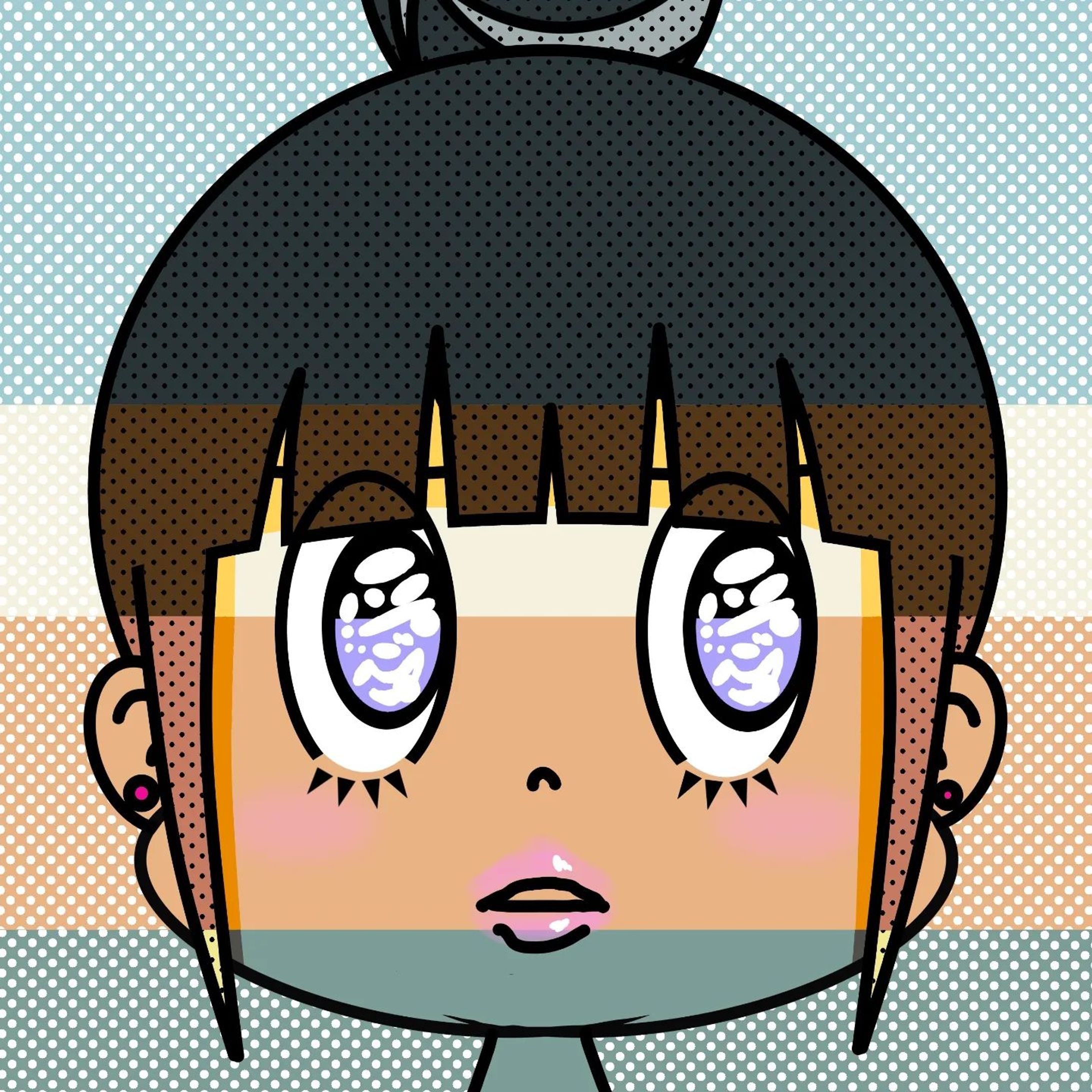 『愛☆まどんな×山田玲司「白亜」再販記念！〜“白亜”な少女、イラストコンテスト2023』受賞作品①
 #hakuafanart-1