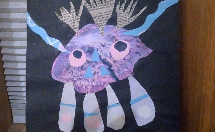 【過去作】8年前 コラージュ作品