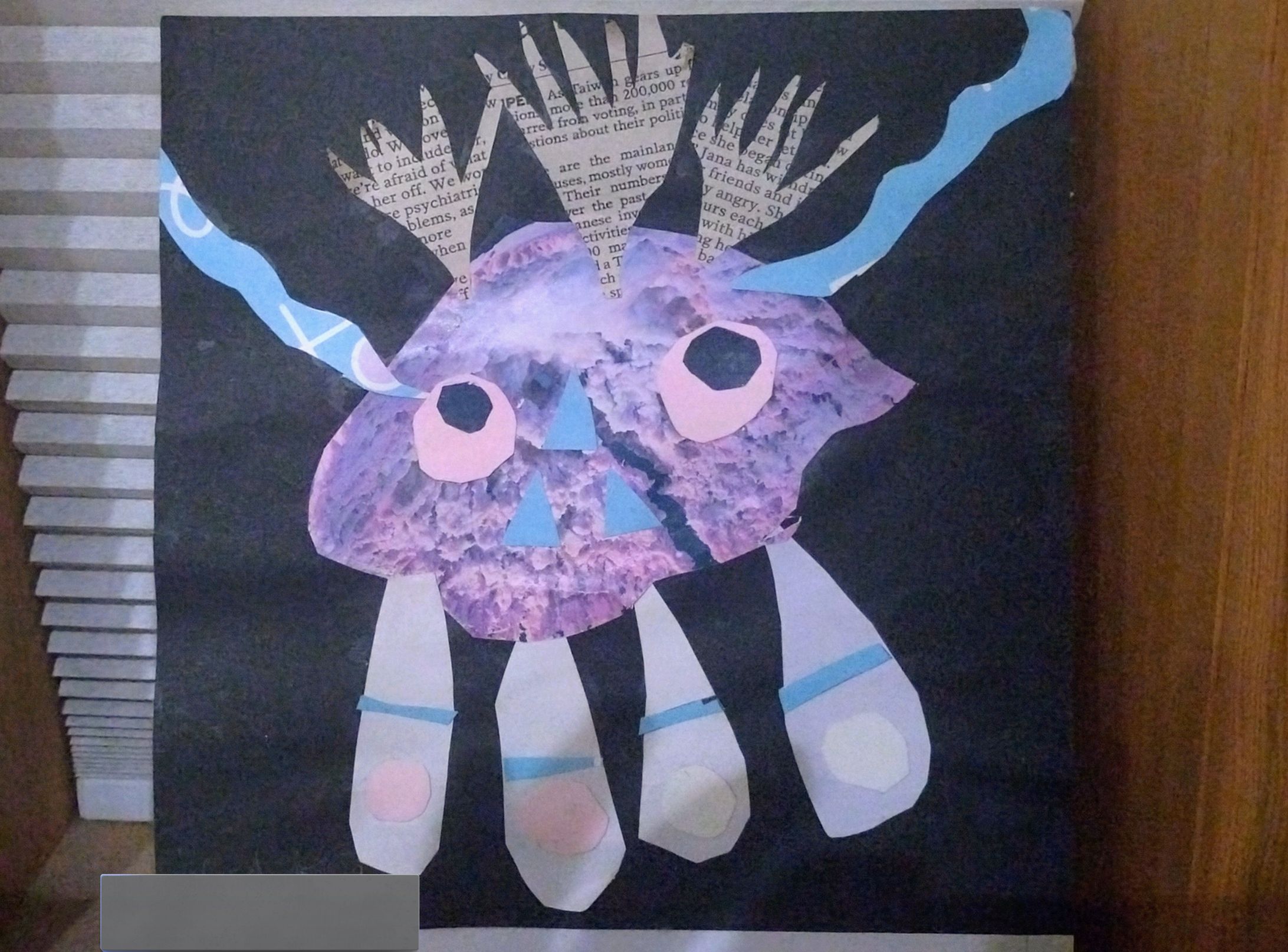 【過去作】8年前 コラージュ作品-1