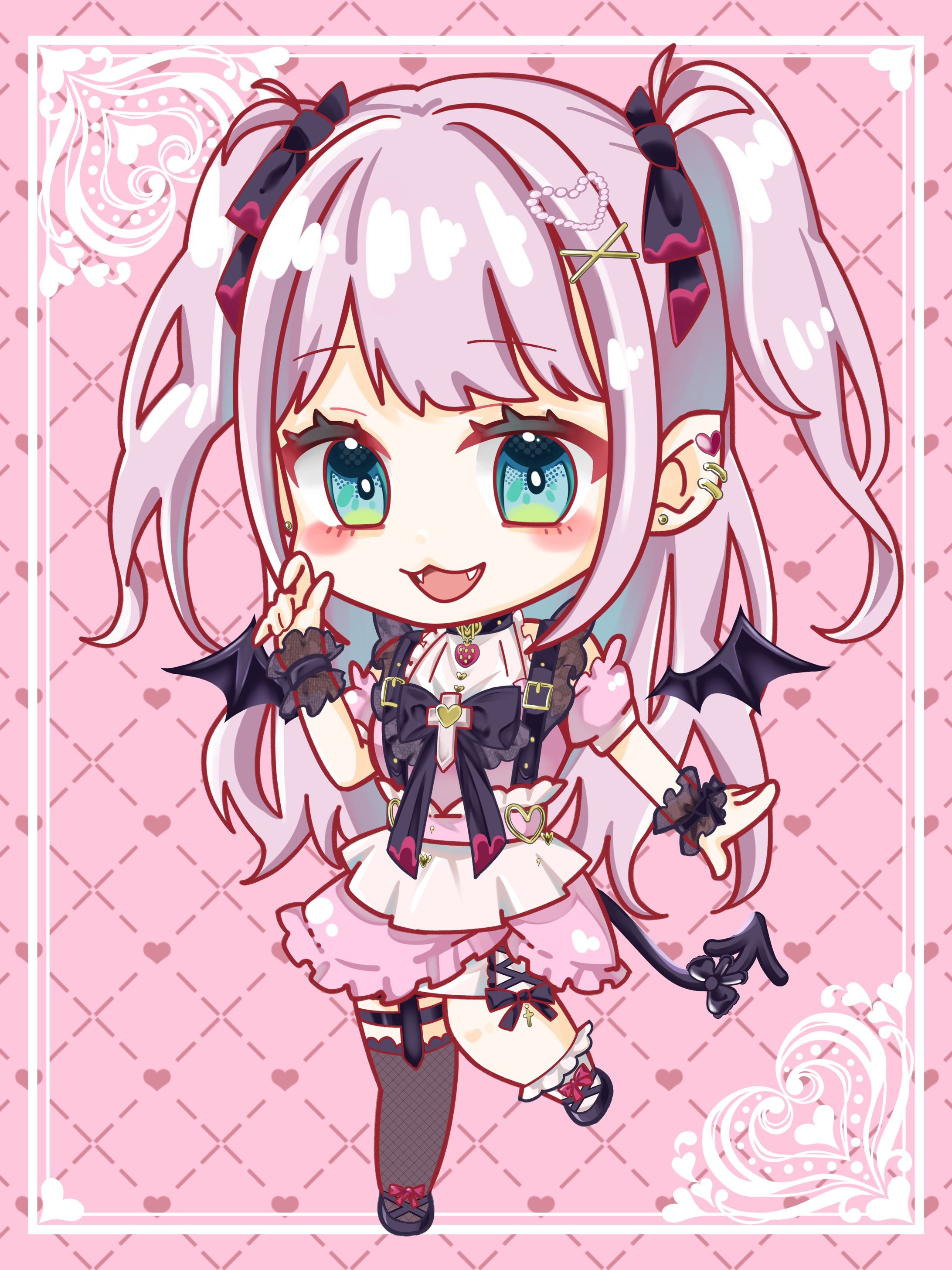 Vtuber様SD　ファンアート-1