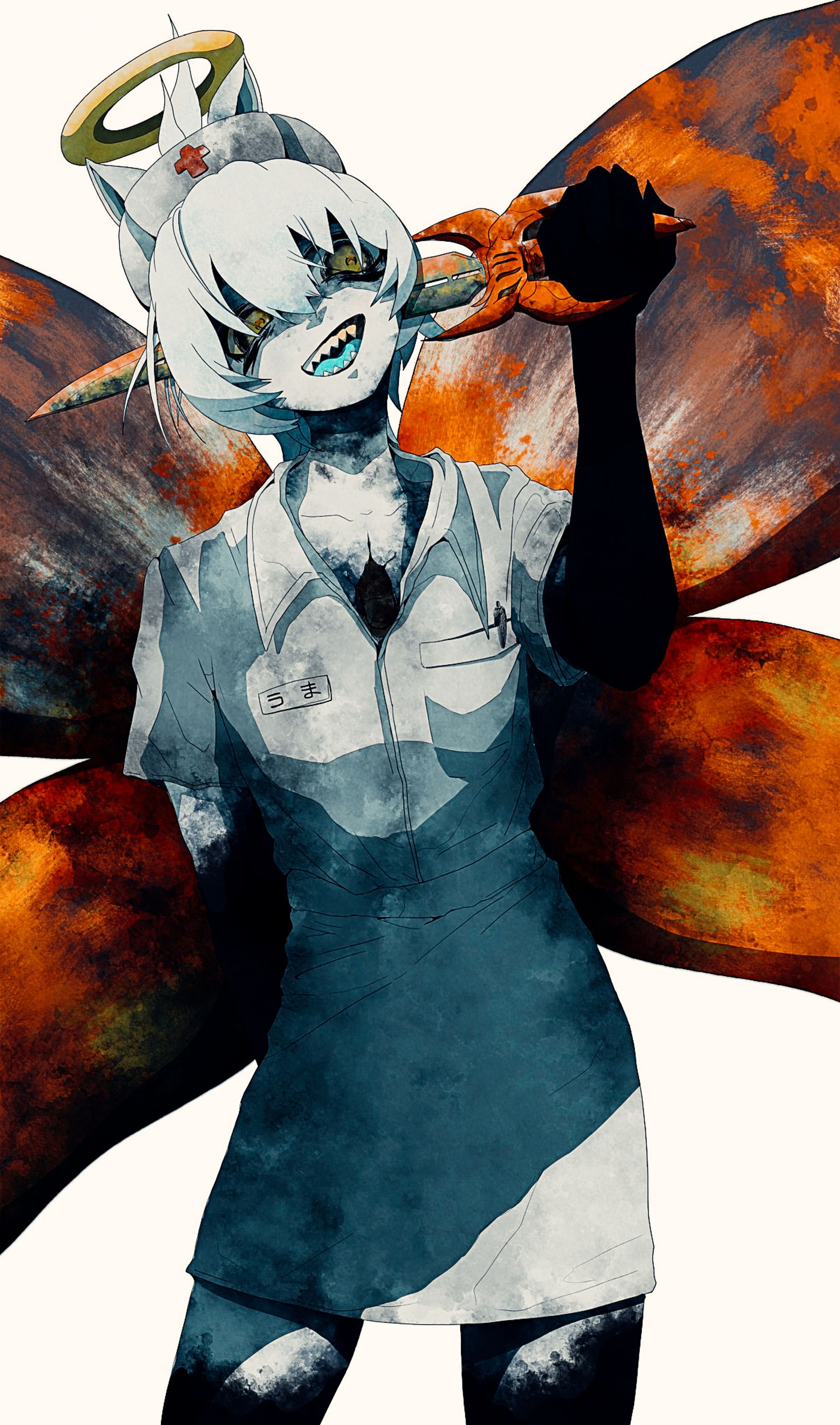 寝不足アンデッドうま（ナース服）-1