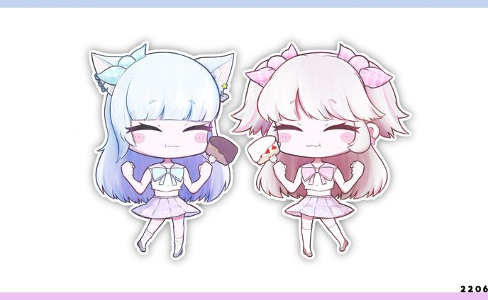 キノシタ『ポッピンキャンディ☆フィーバー』カバーMVイラスト（1/2）／りすた 様