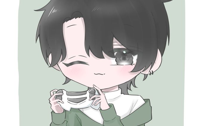 【創作】SD胸上イラスト