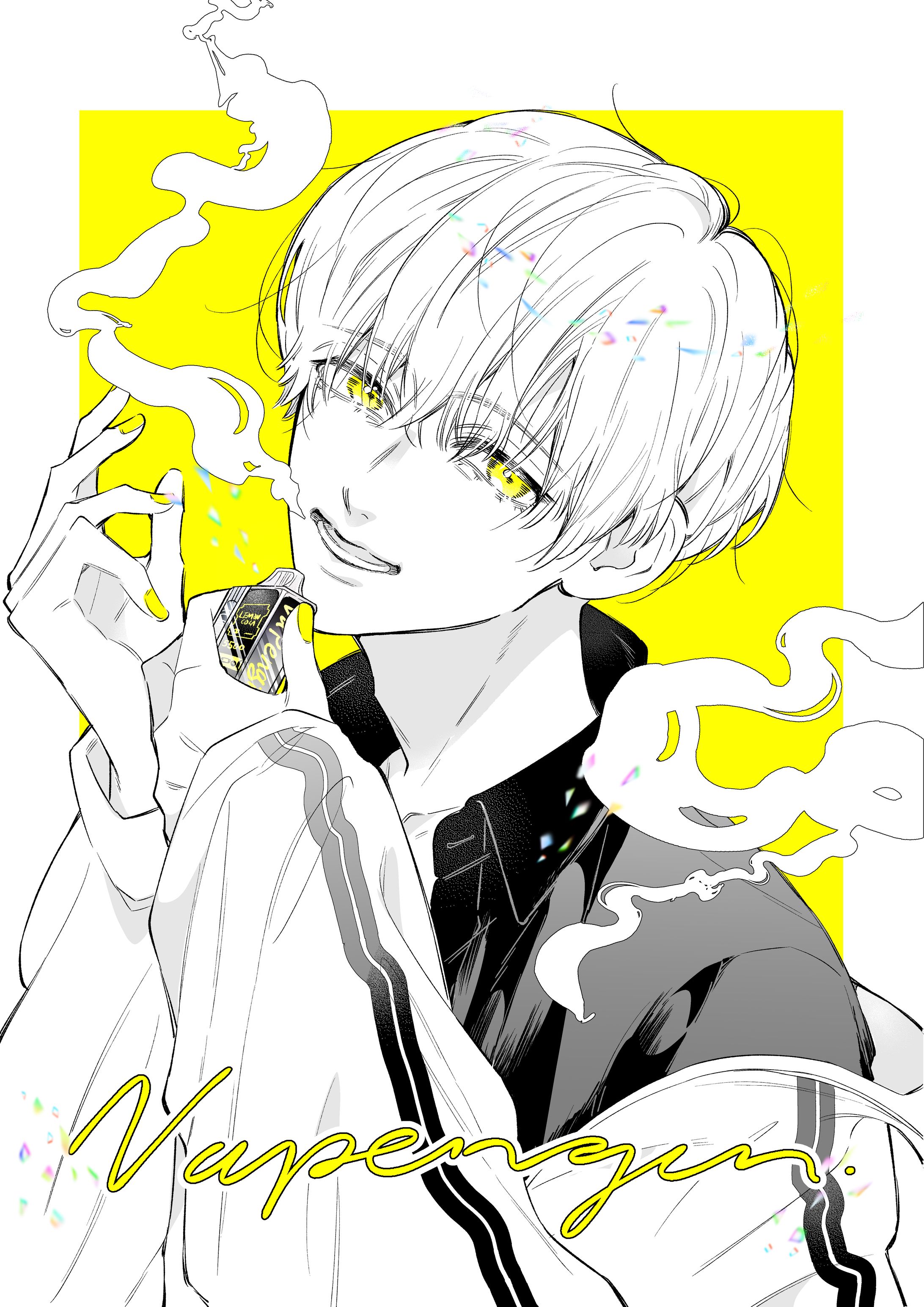 モノクロイラスト-1