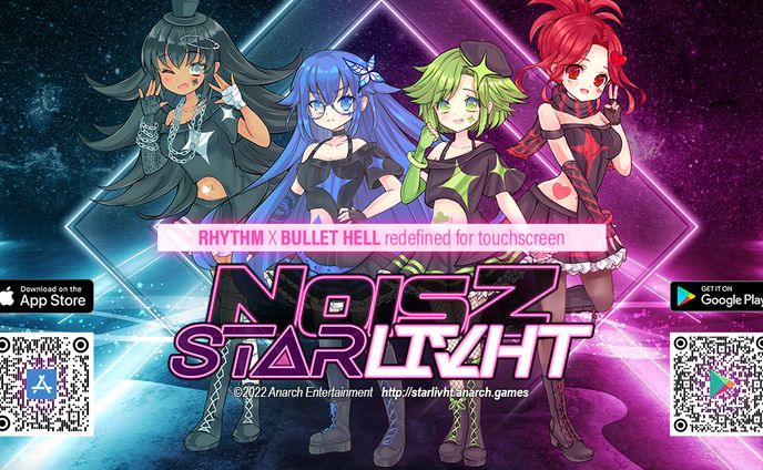 Anarch Entertainment様『NOISZ STΔRLIVHT』楽曲提供
