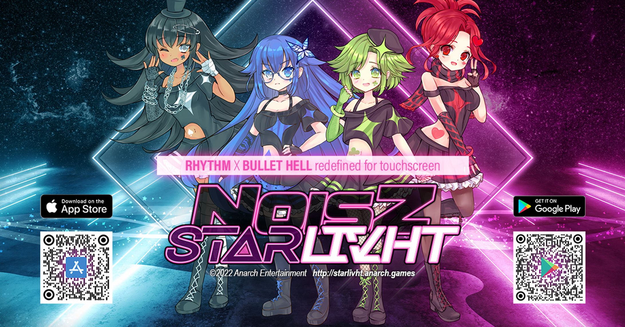 Anarch Entertainment様『NOISZ STΔRLIVHT』楽曲提供-1