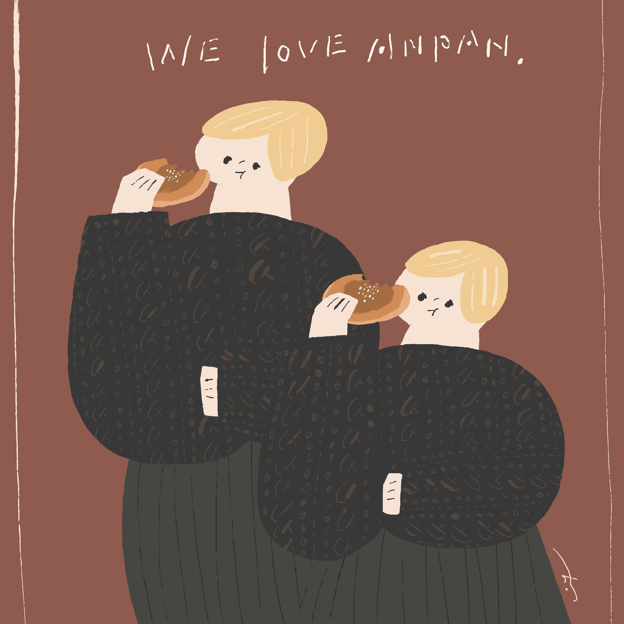 We love anpan.-1