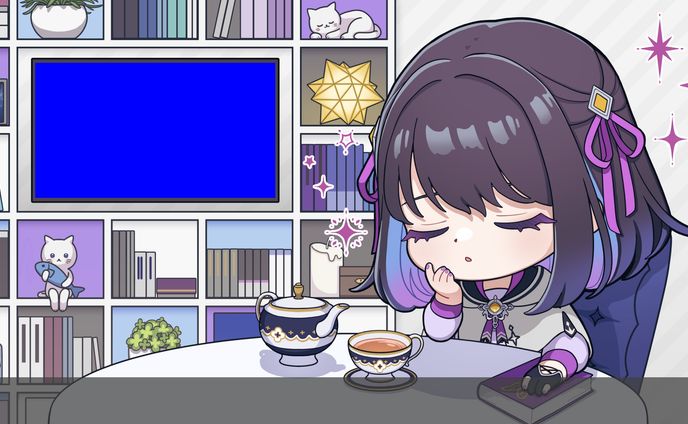 2023.7　配信待機画面イラスト