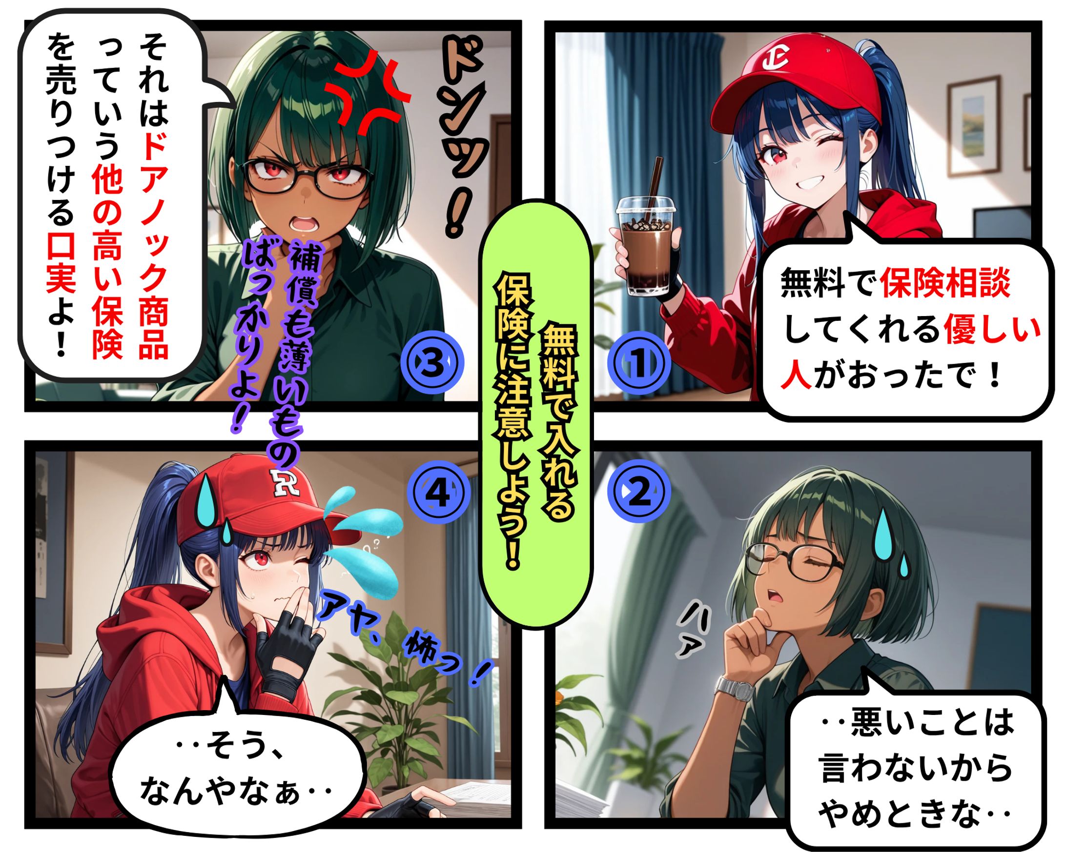 無料で入れる保険に注意しよう！-1