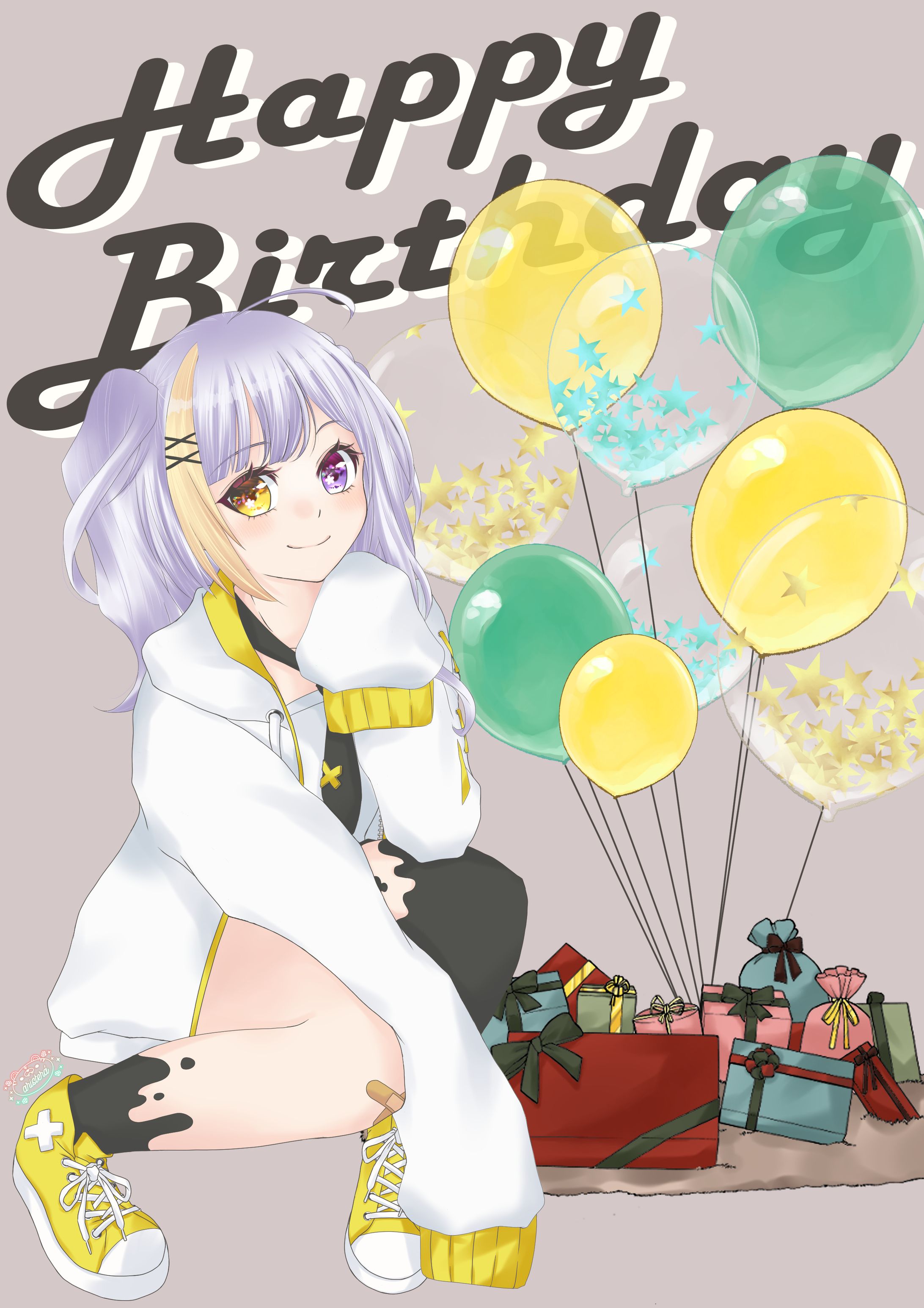 FA 巳珠しろ様 お誕生日絵-1