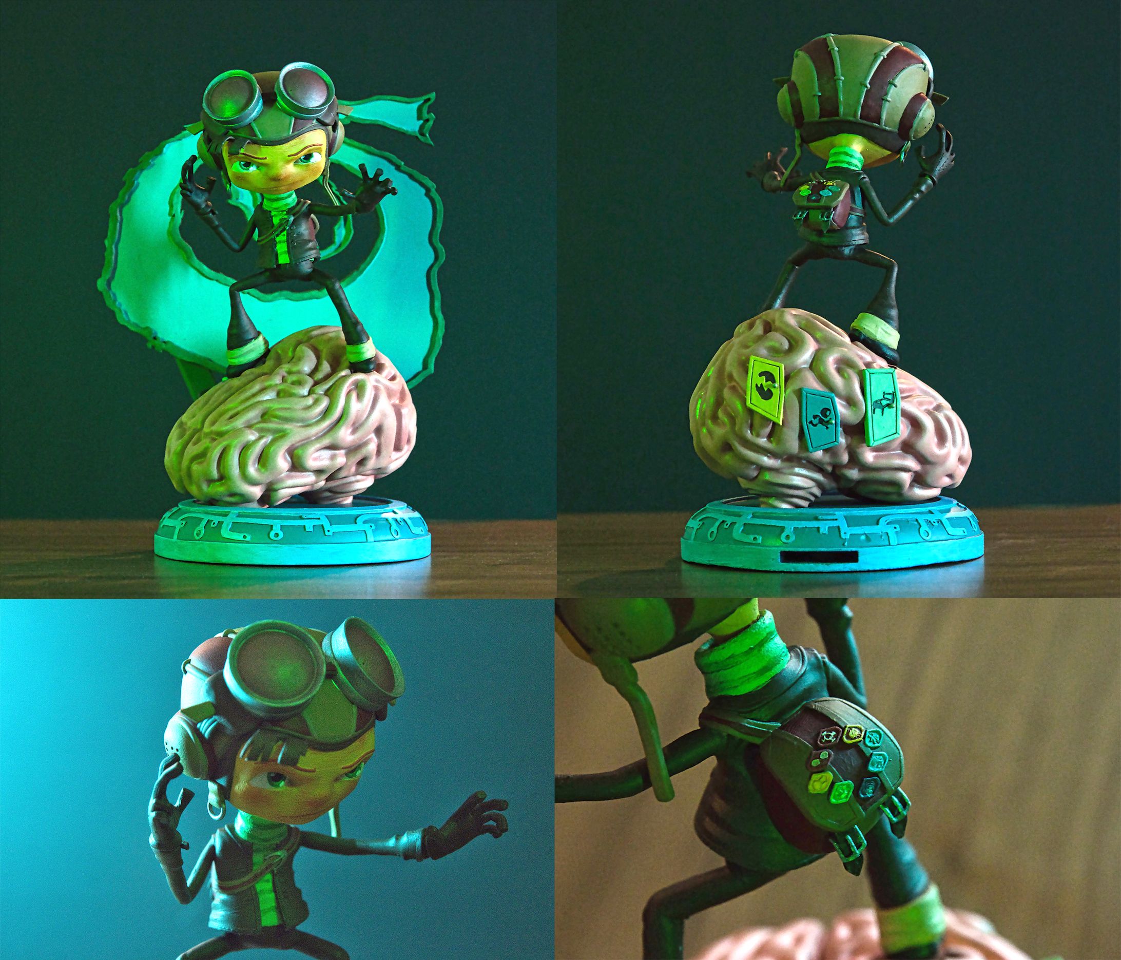 Raz - Psychonauts Fanart (3D Print)-1