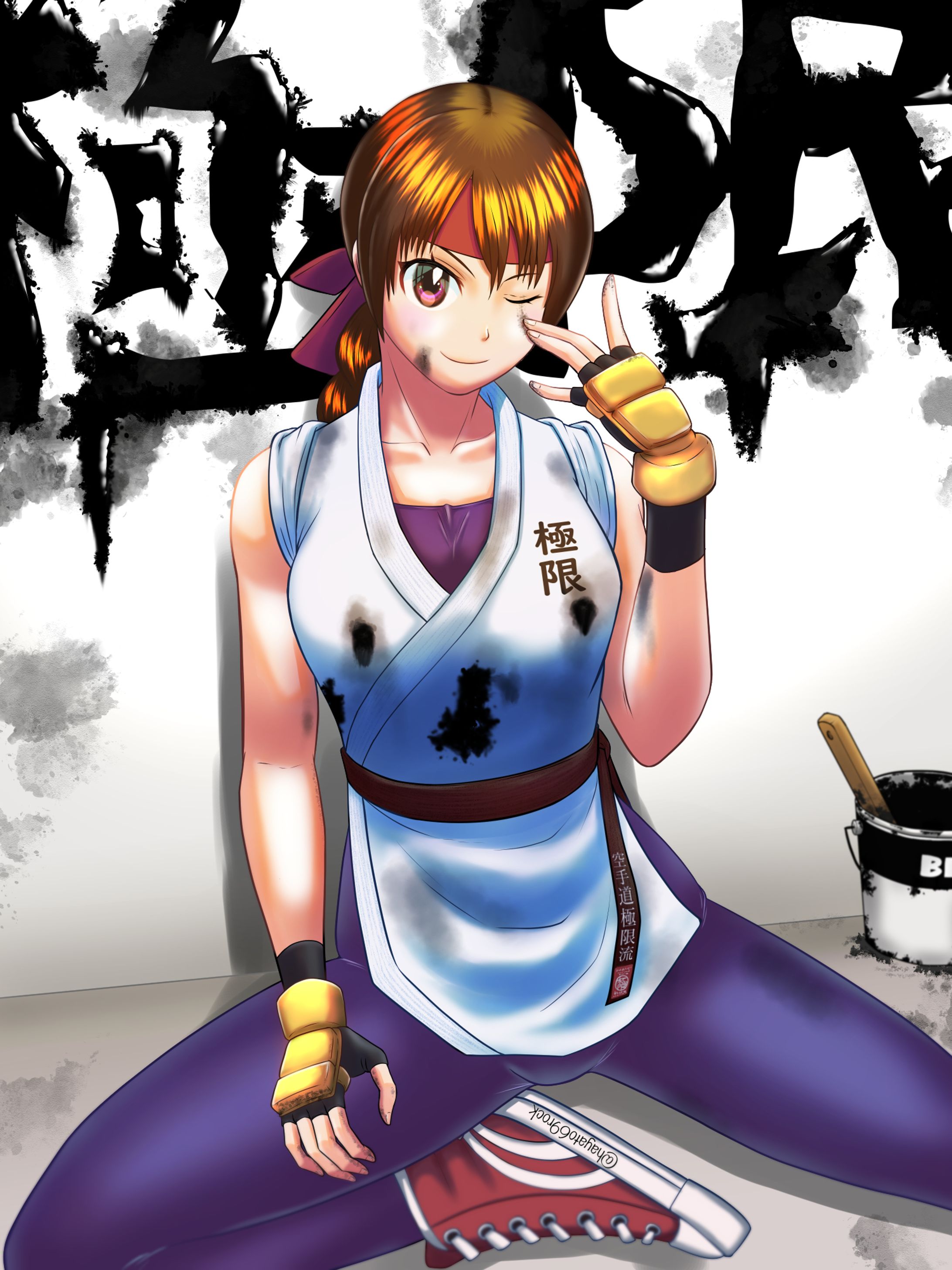 ユリ・サカザキ【龍虎の拳、KOF】2021年作画-1