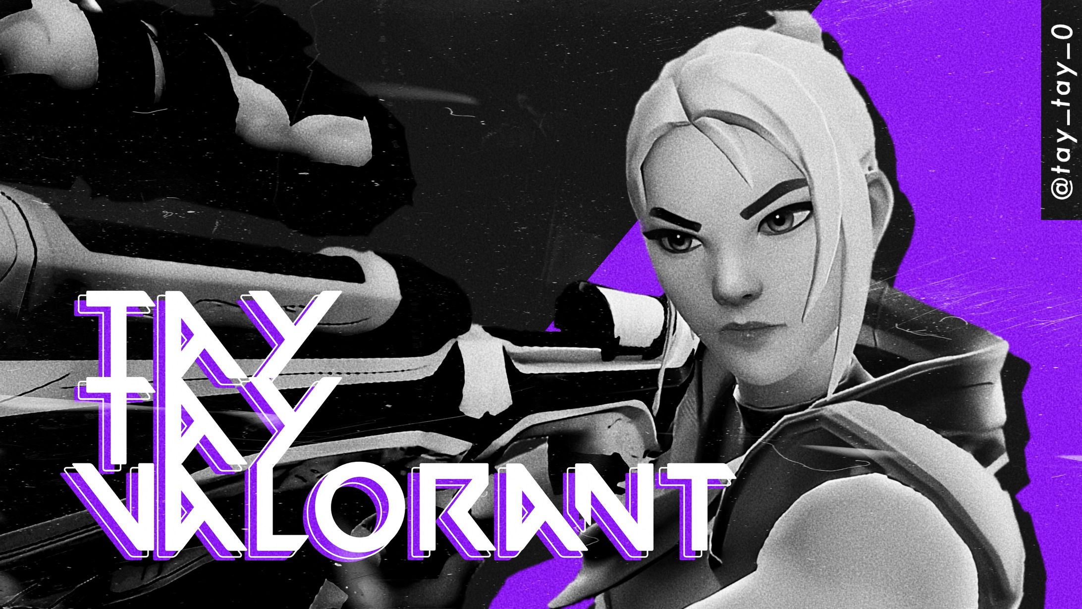 Valorant 配信サムネイル-1