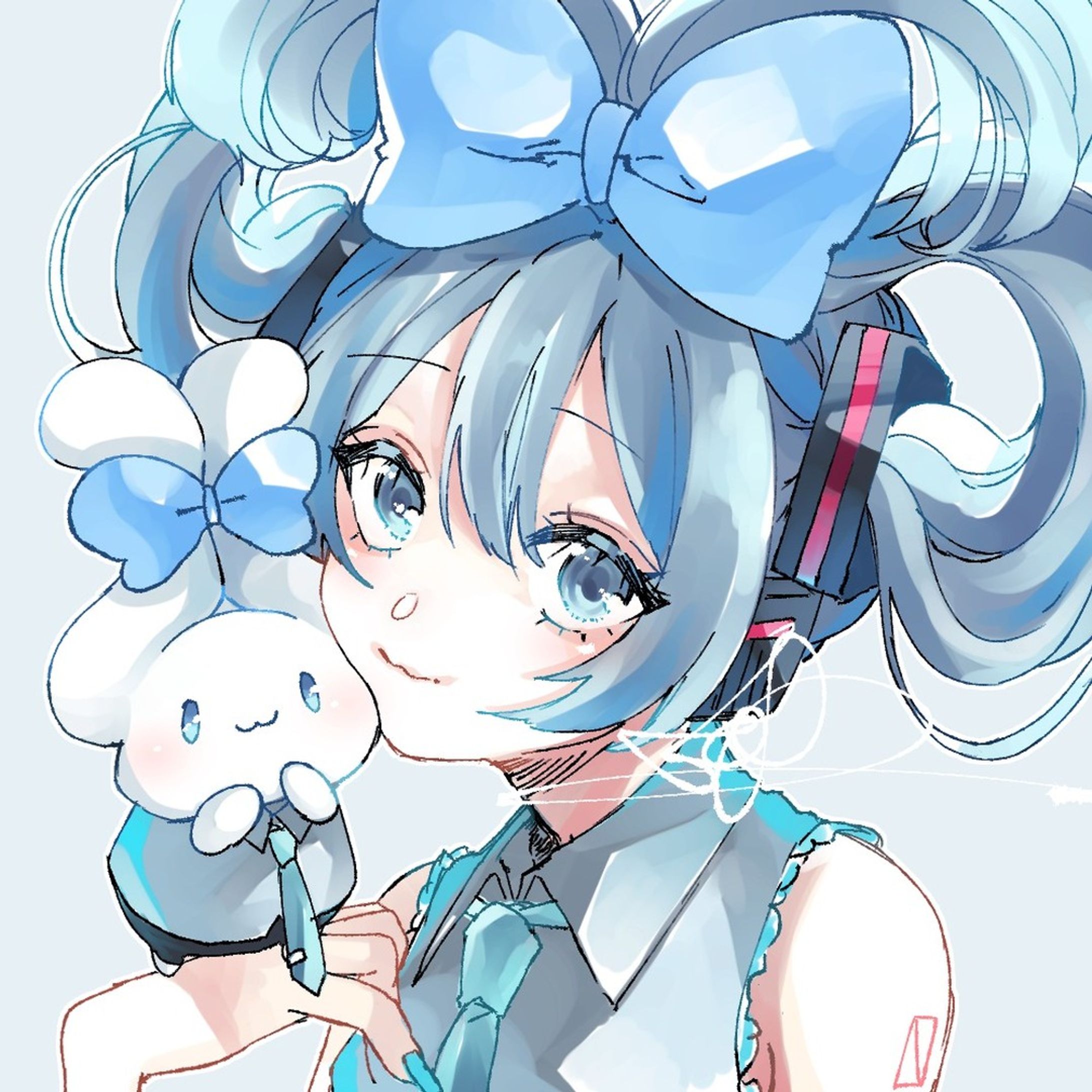 #イラスト #illustration #art #digitalart #女の子 #女の子イラスト #シナモンミク #初音ミク-1