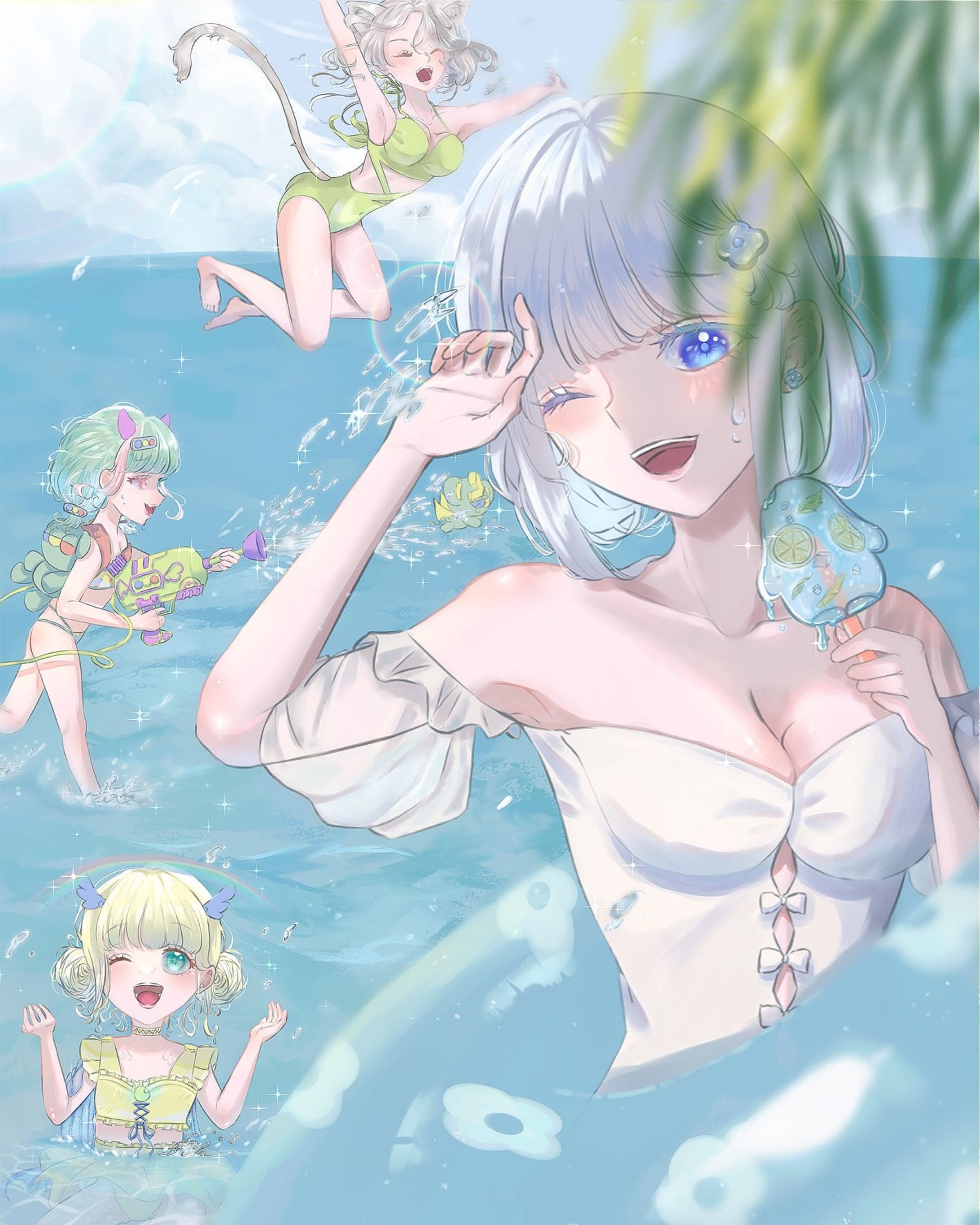 夏！！！思い切り遊んじゃえ°・*:.。.☆🔫-1
