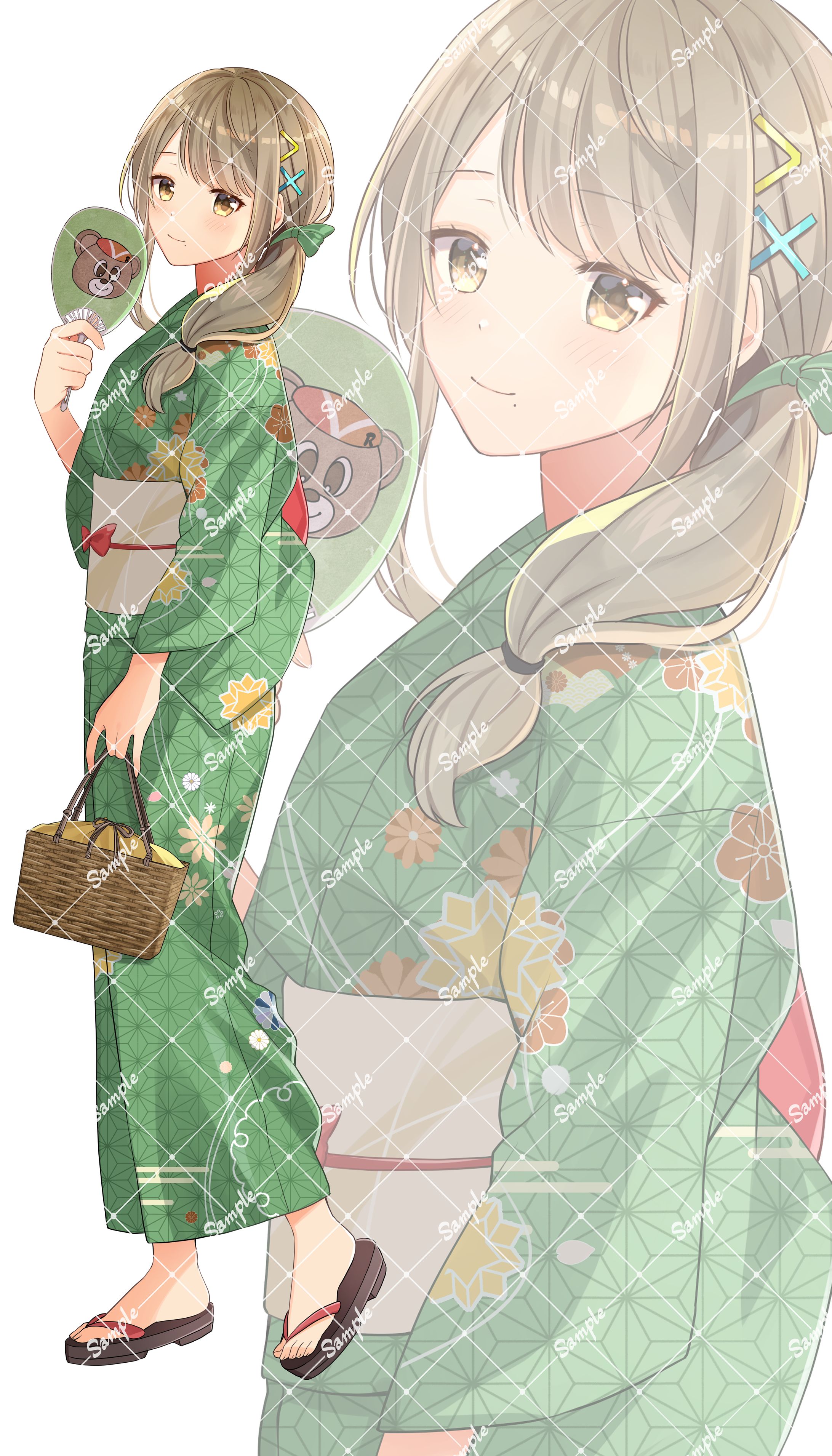 倉持京子 様 / 全身立ち絵(絵柄寄せ)-1