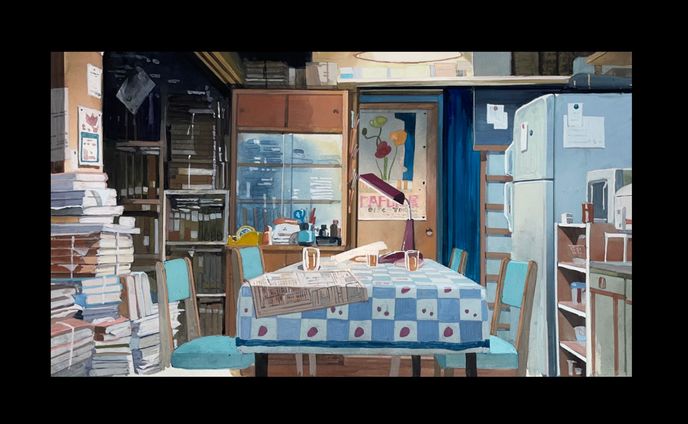 耳をすませば 模写練習