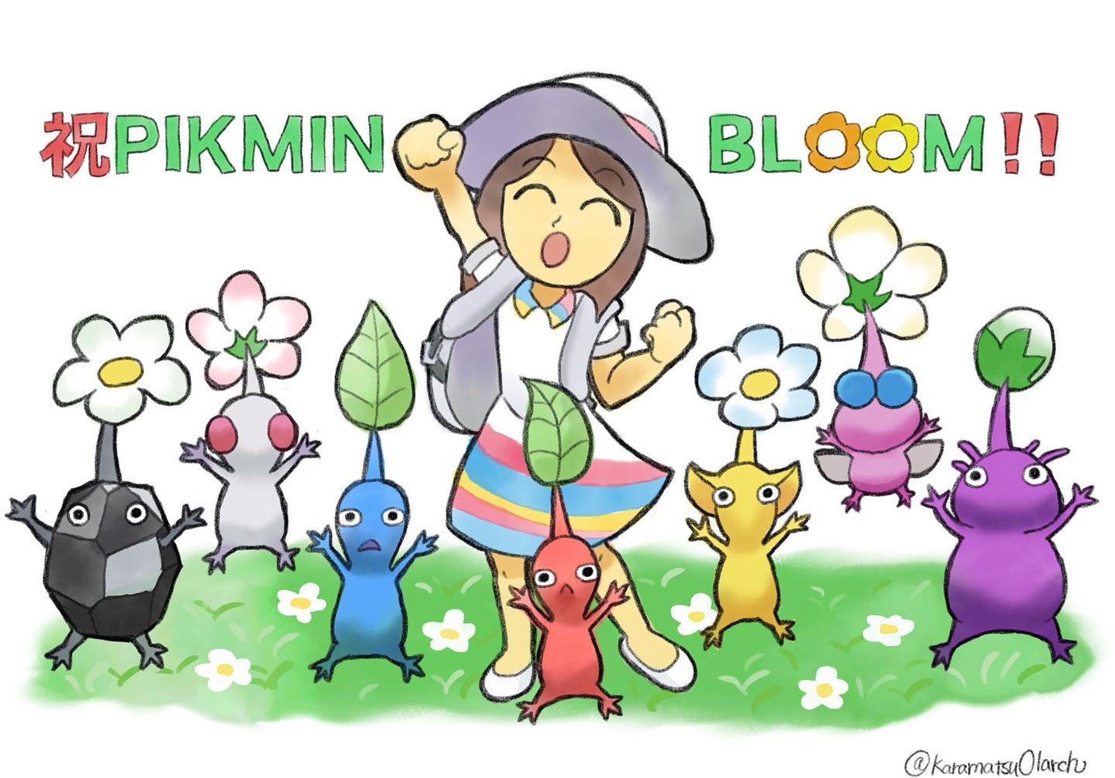 ピクミン4発表おめでとう！
ピクミンブルームも楽しいよ😊
#ピクミン
#ピクミンブルーム
#ピクミン4-1
