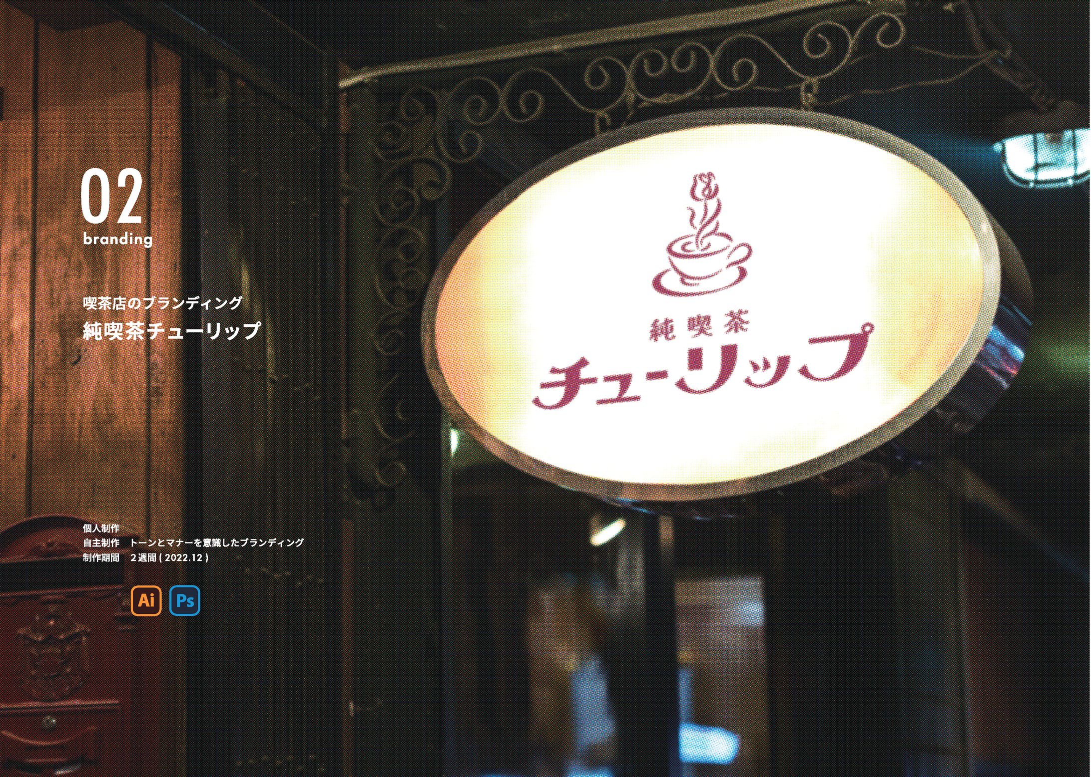 架空の喫茶店ブランディング-1