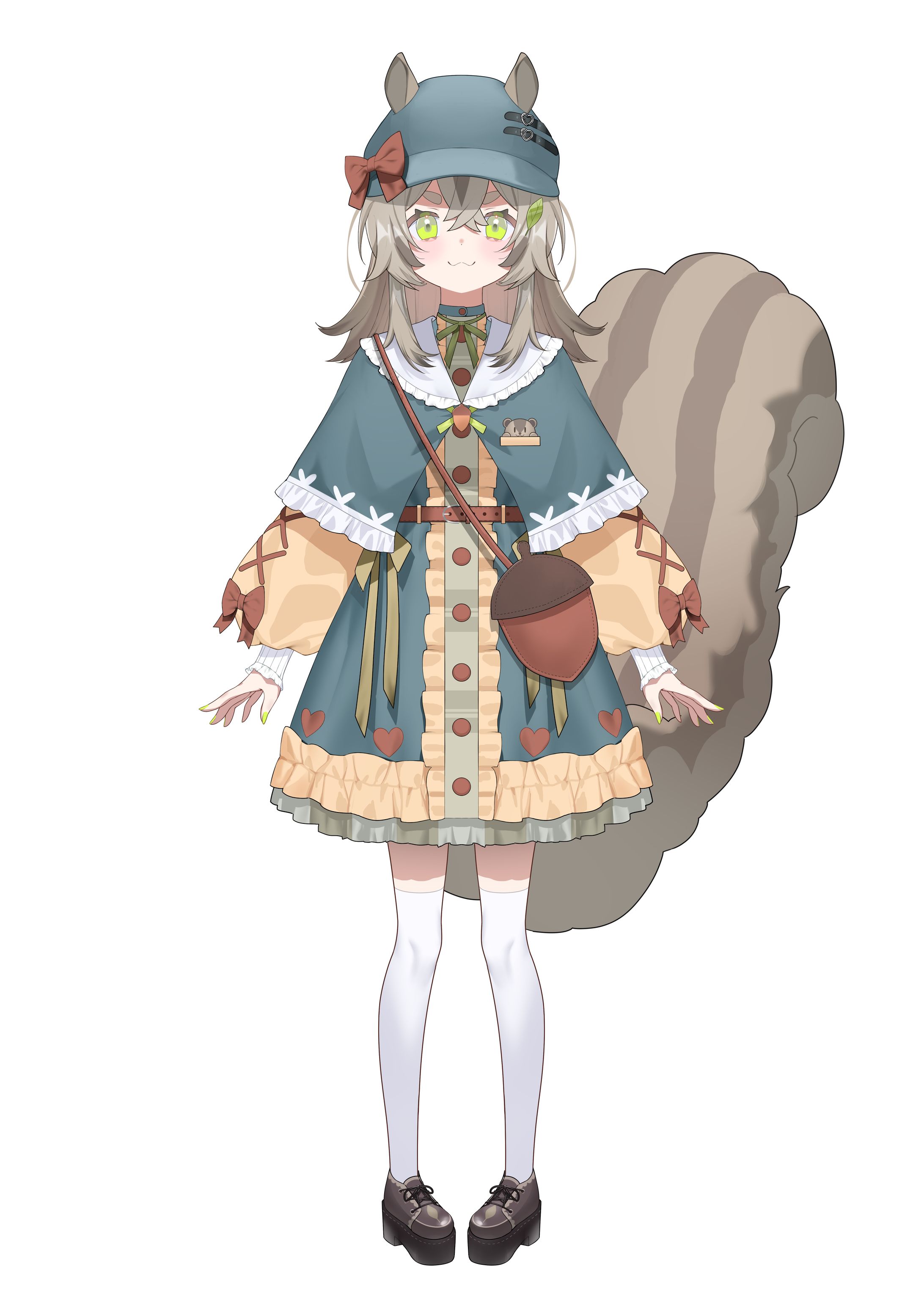 えだまめ様 vtuberモデリングイラスト制作 -1