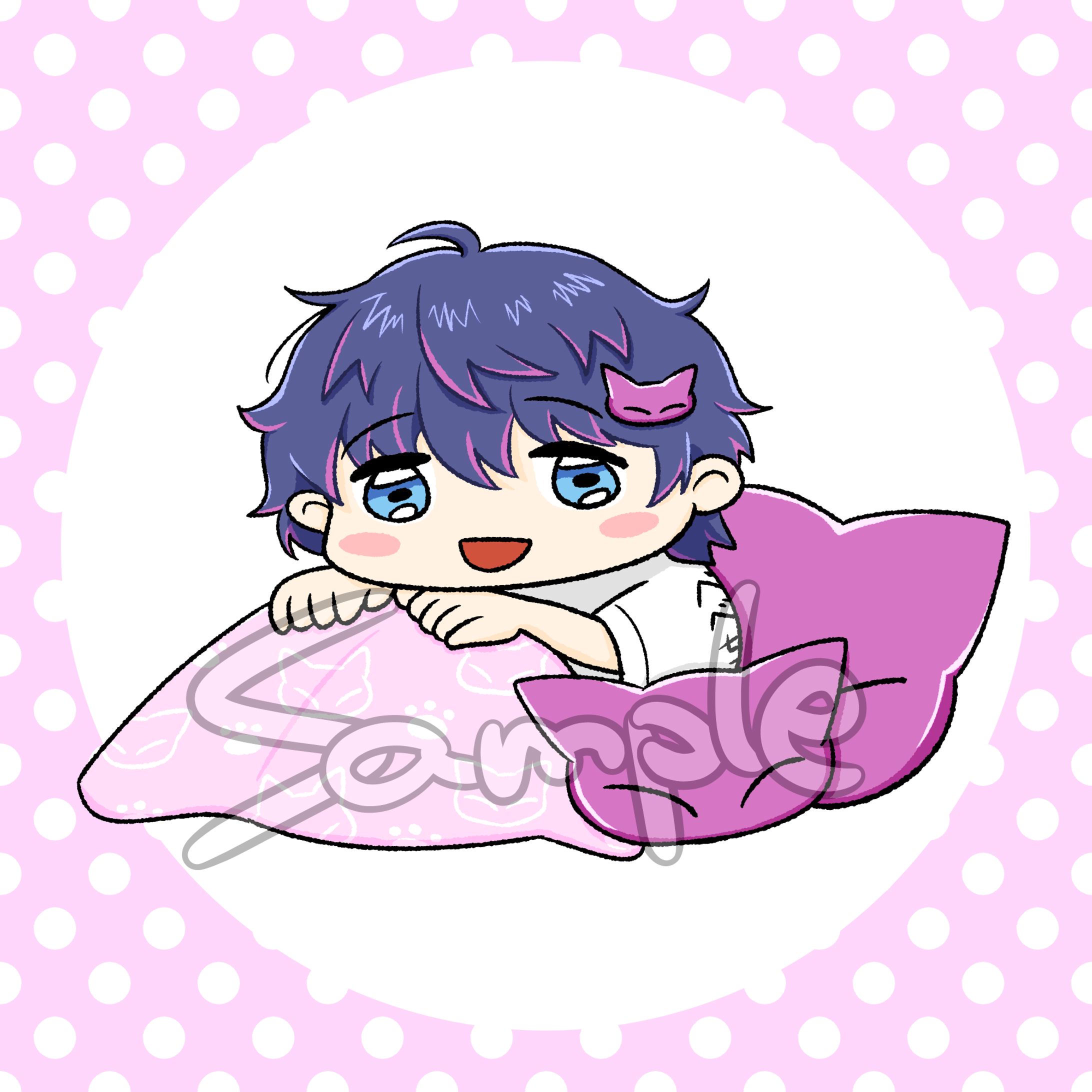 咲楽様IRIAM配信用SD立ち絵-1