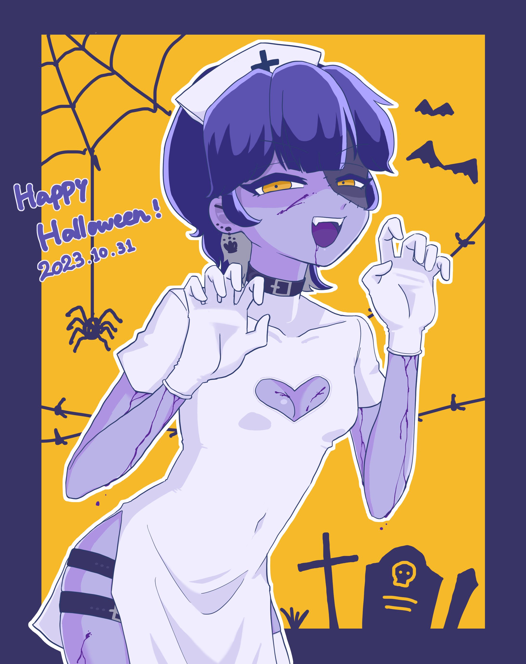 【複数枚】2023ハロウィン ゾンビナース-1