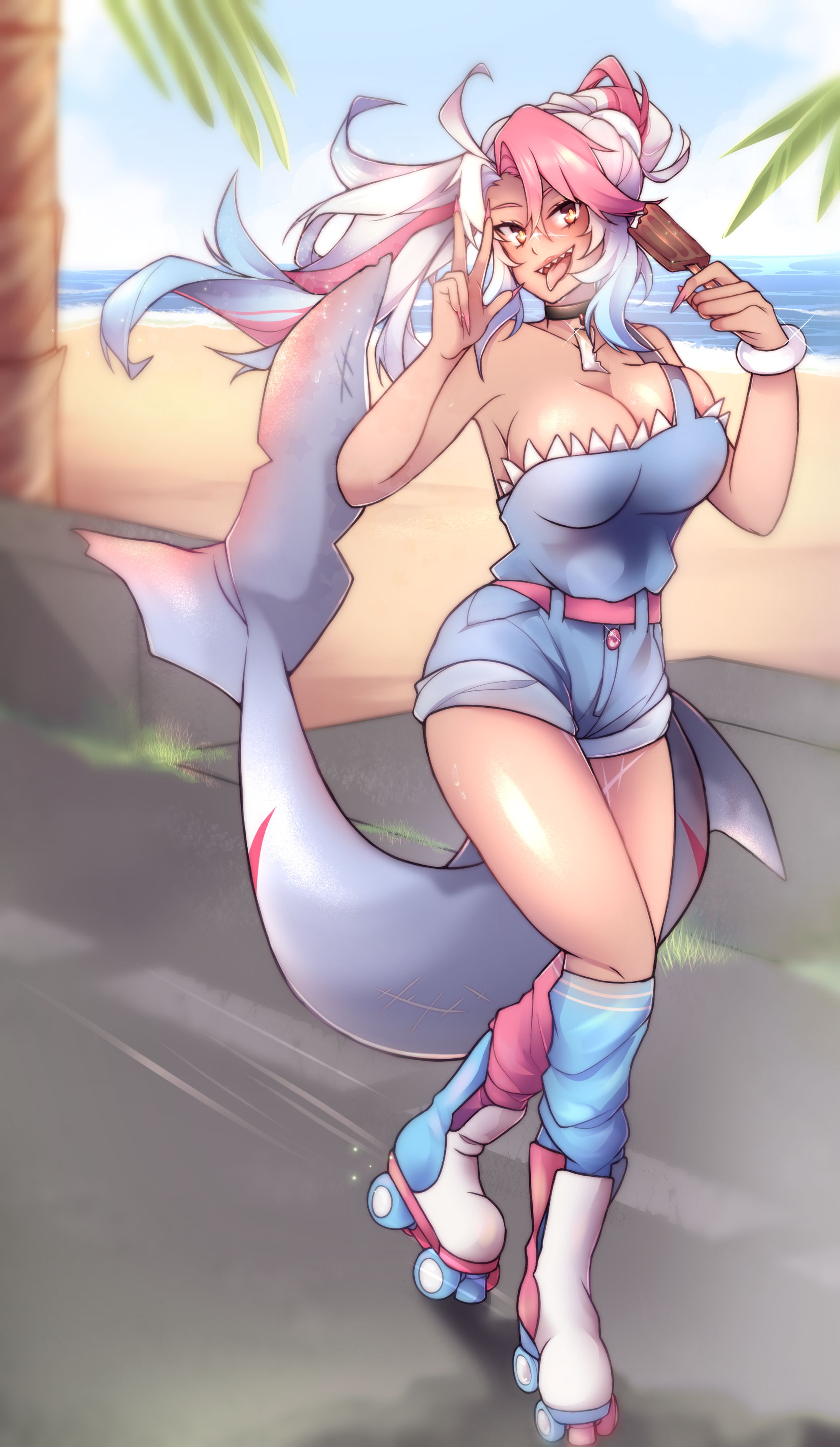 Meg Rollerskating-1
