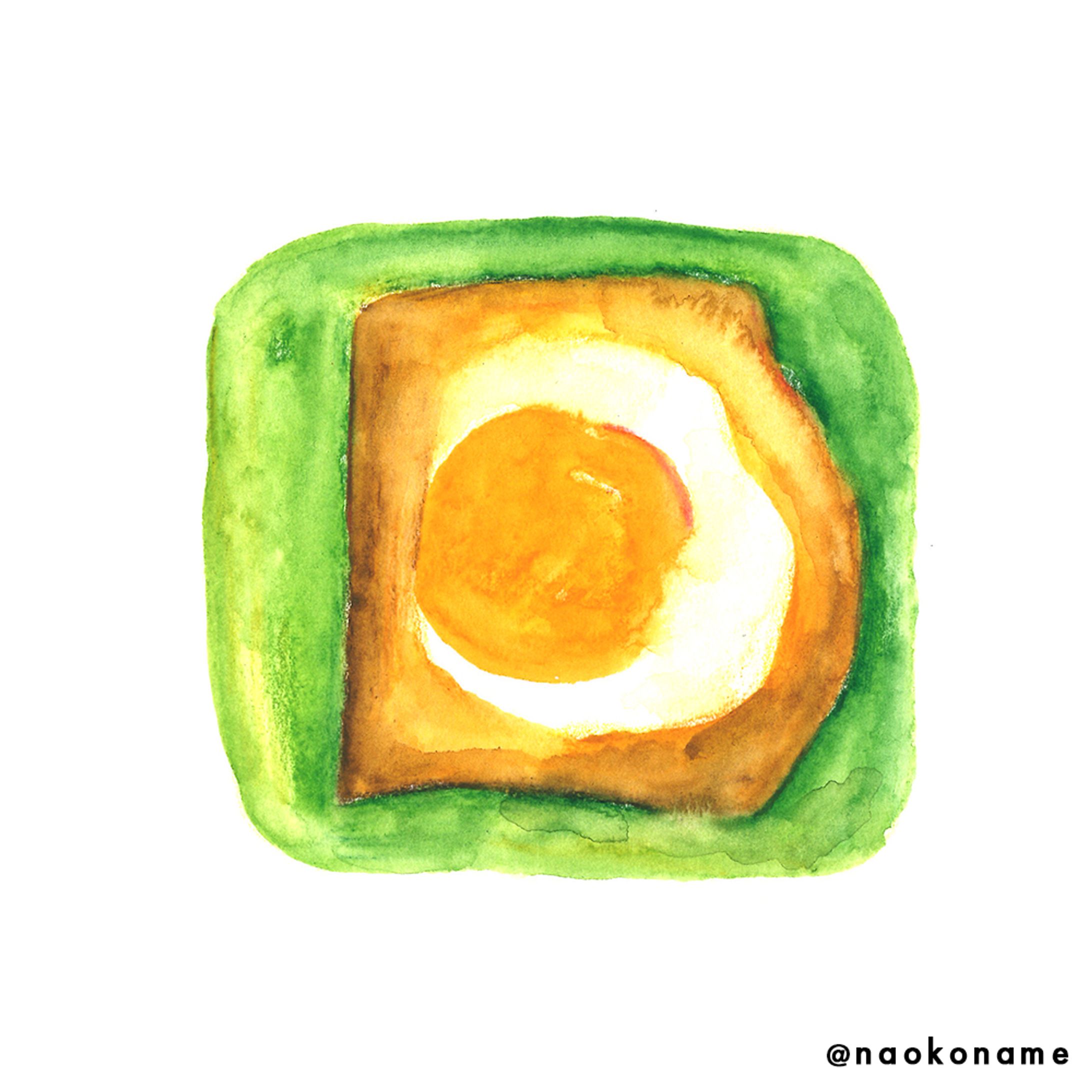 食べ物イラスト（パン）-1