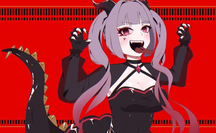 紗々羅『サラマンダー』歌ってみたイラスト