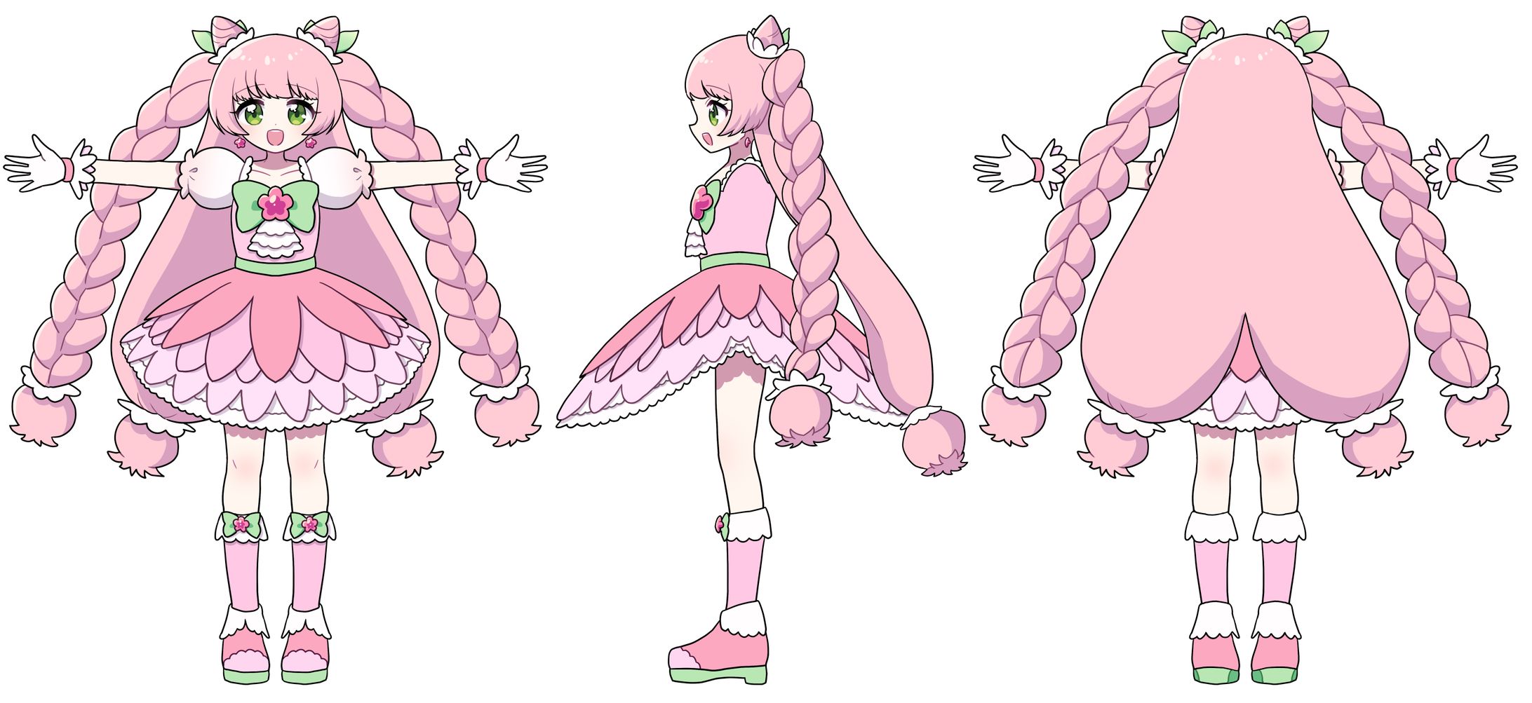 3Dモデル用四面図-1