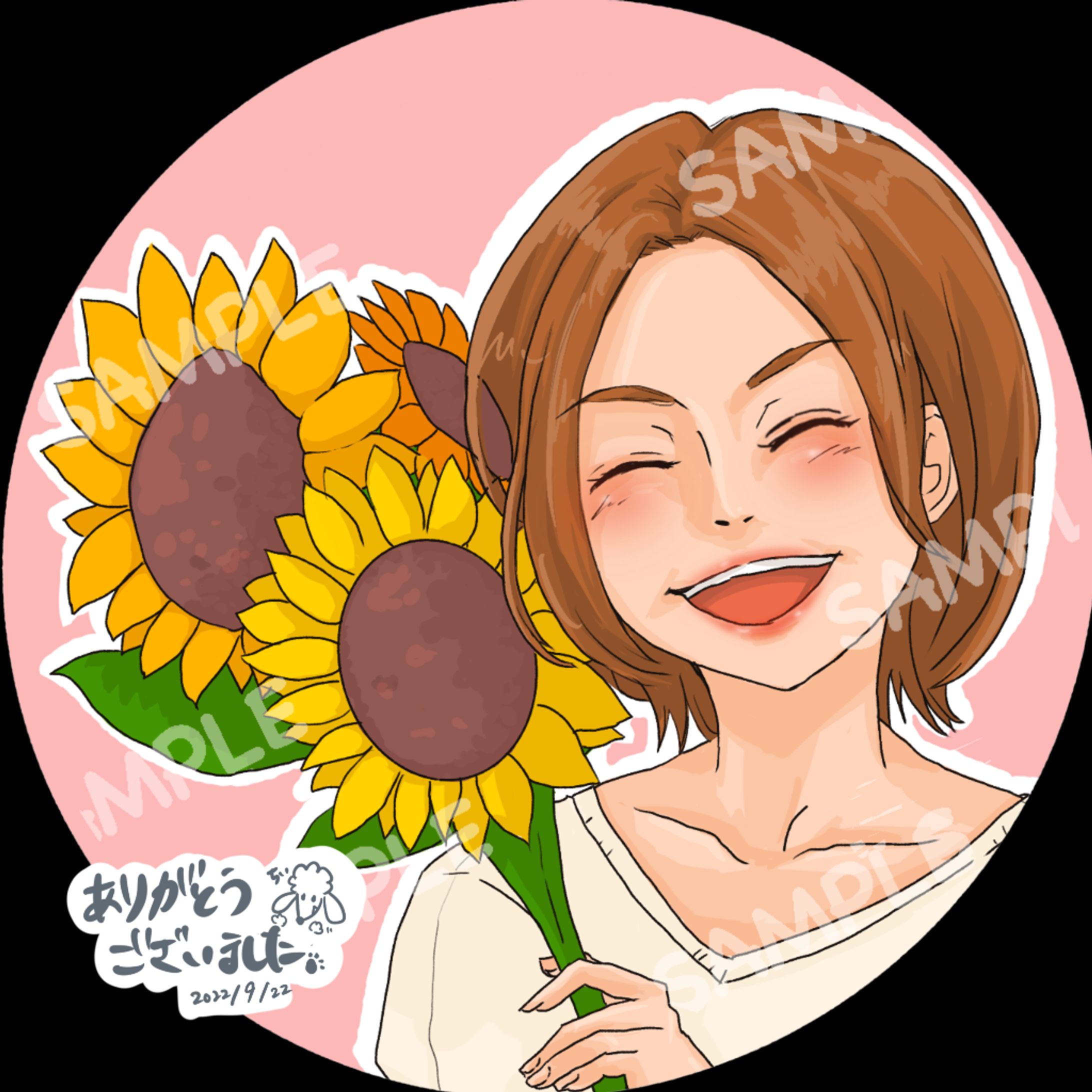 SNS用アイコン/リアル画　ゆきGさん-1