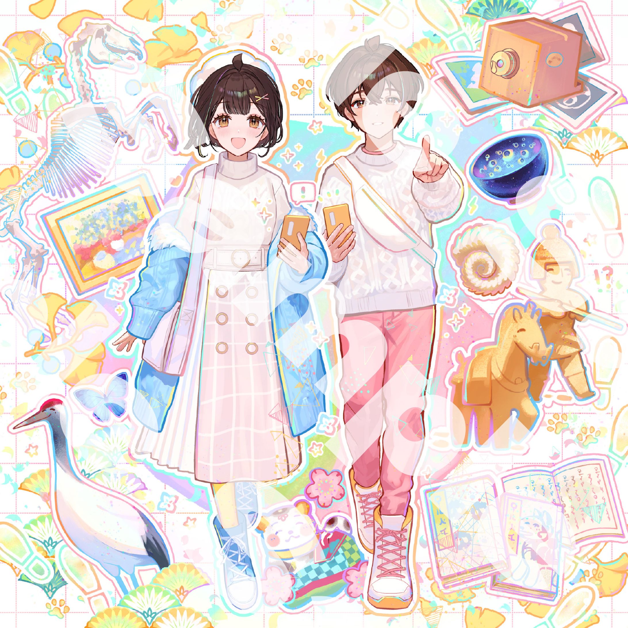 魅力発見！千代田ミューズ＆パークシールラリー」イベントイラスト-1