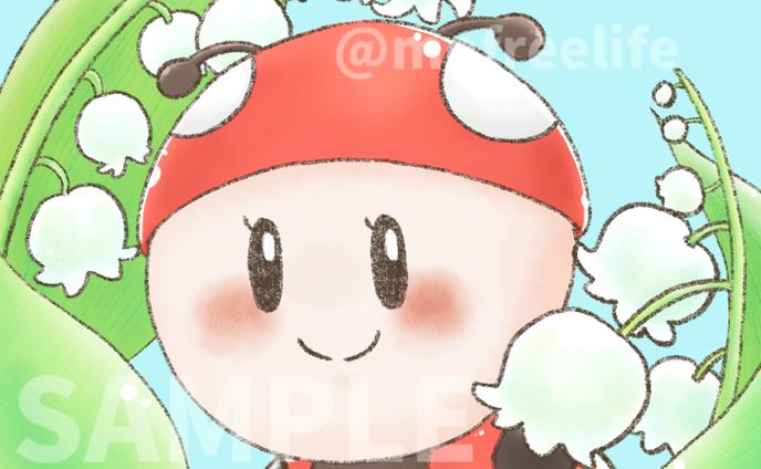 【オーダーイラスト】SNSアイコン(動物)