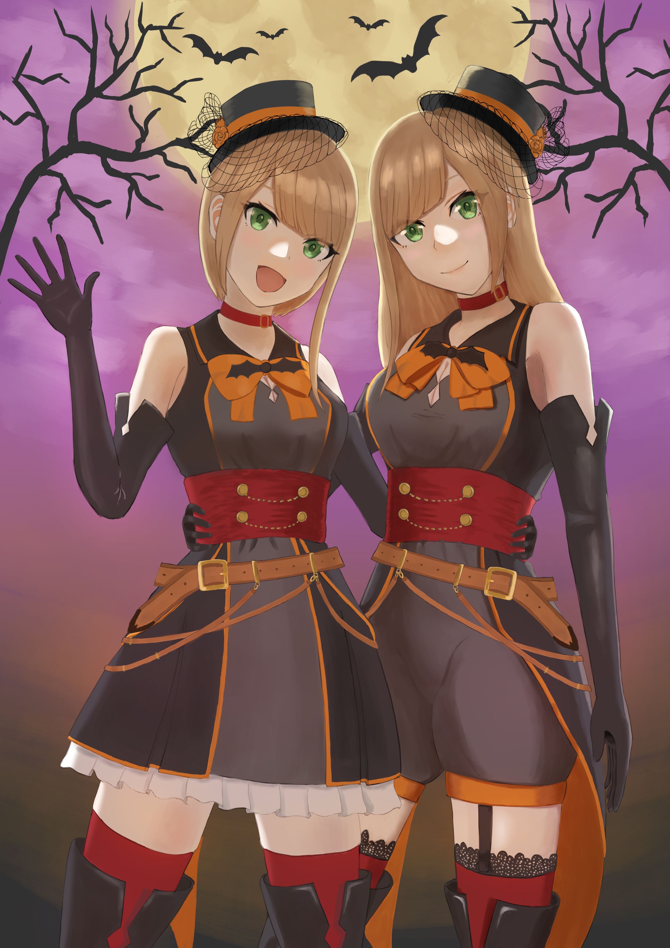 ハロウィンイラスト（オリジナル）-1