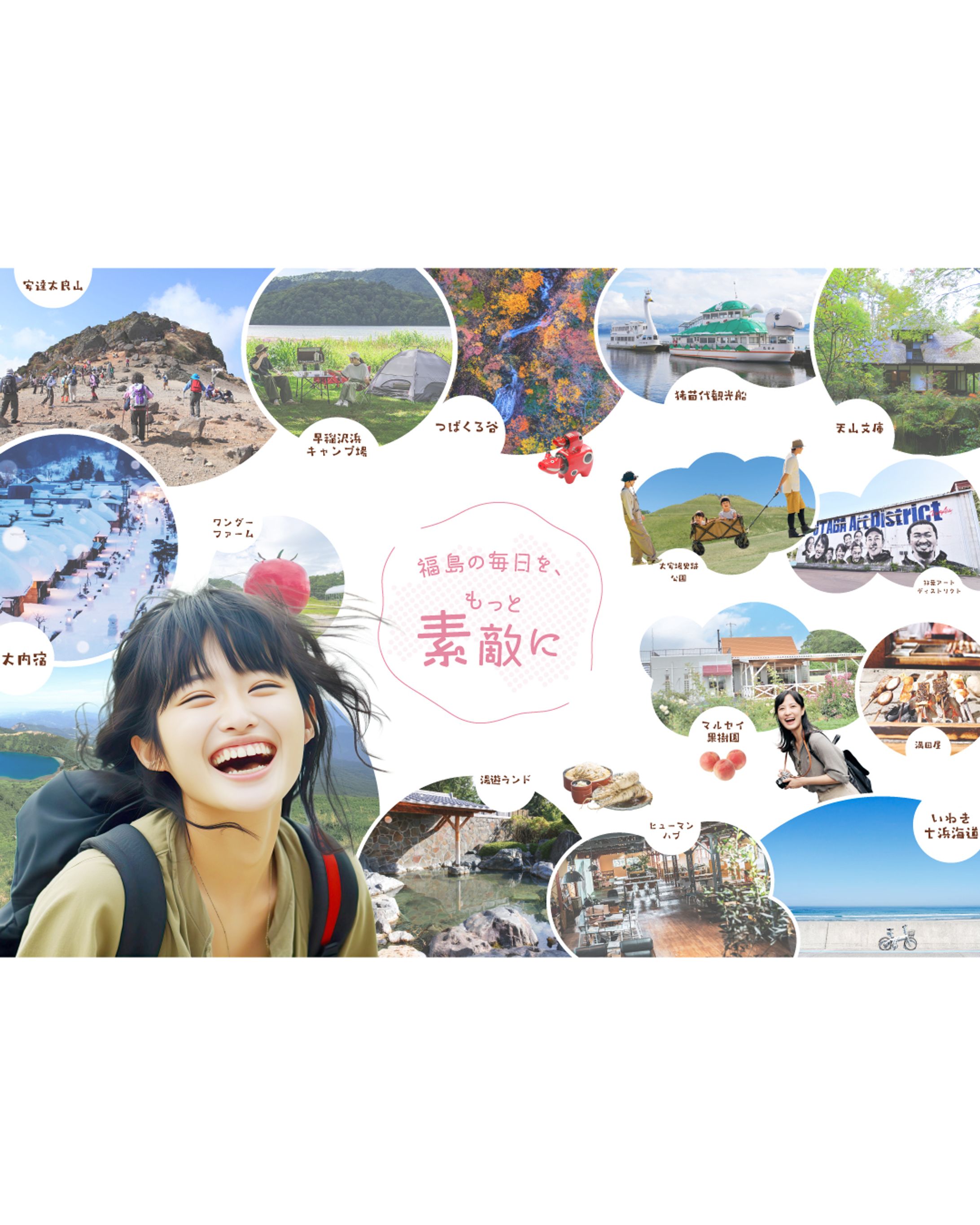 福島県観光サイトのファーストビュー-1