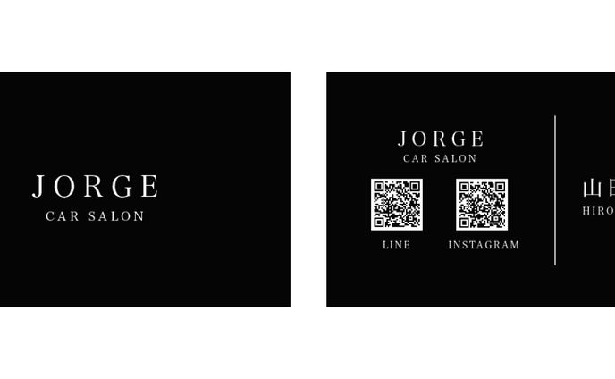 コーティング会社　Jorge 様【名刺】
