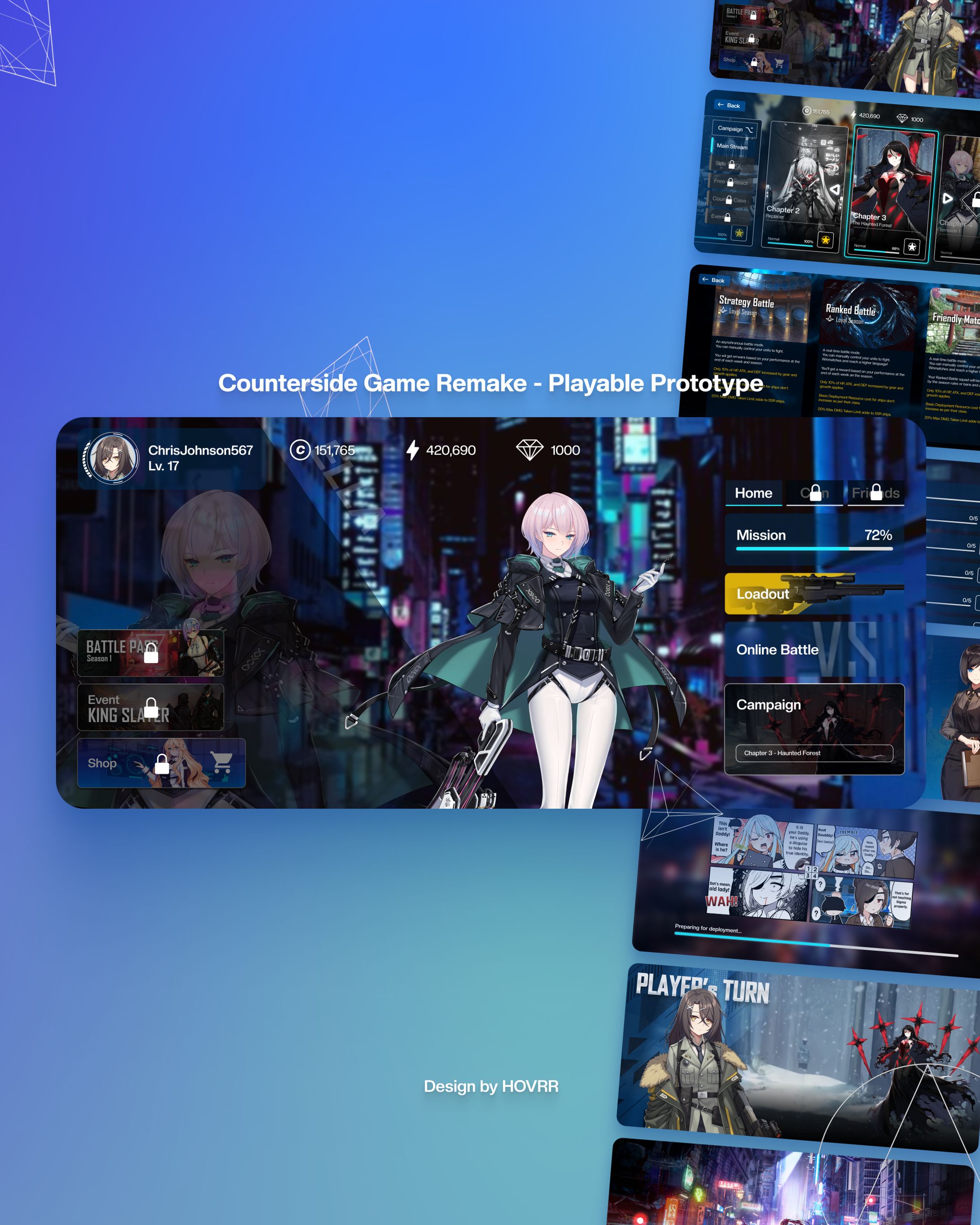 Counterside Game Remake Prototype-1